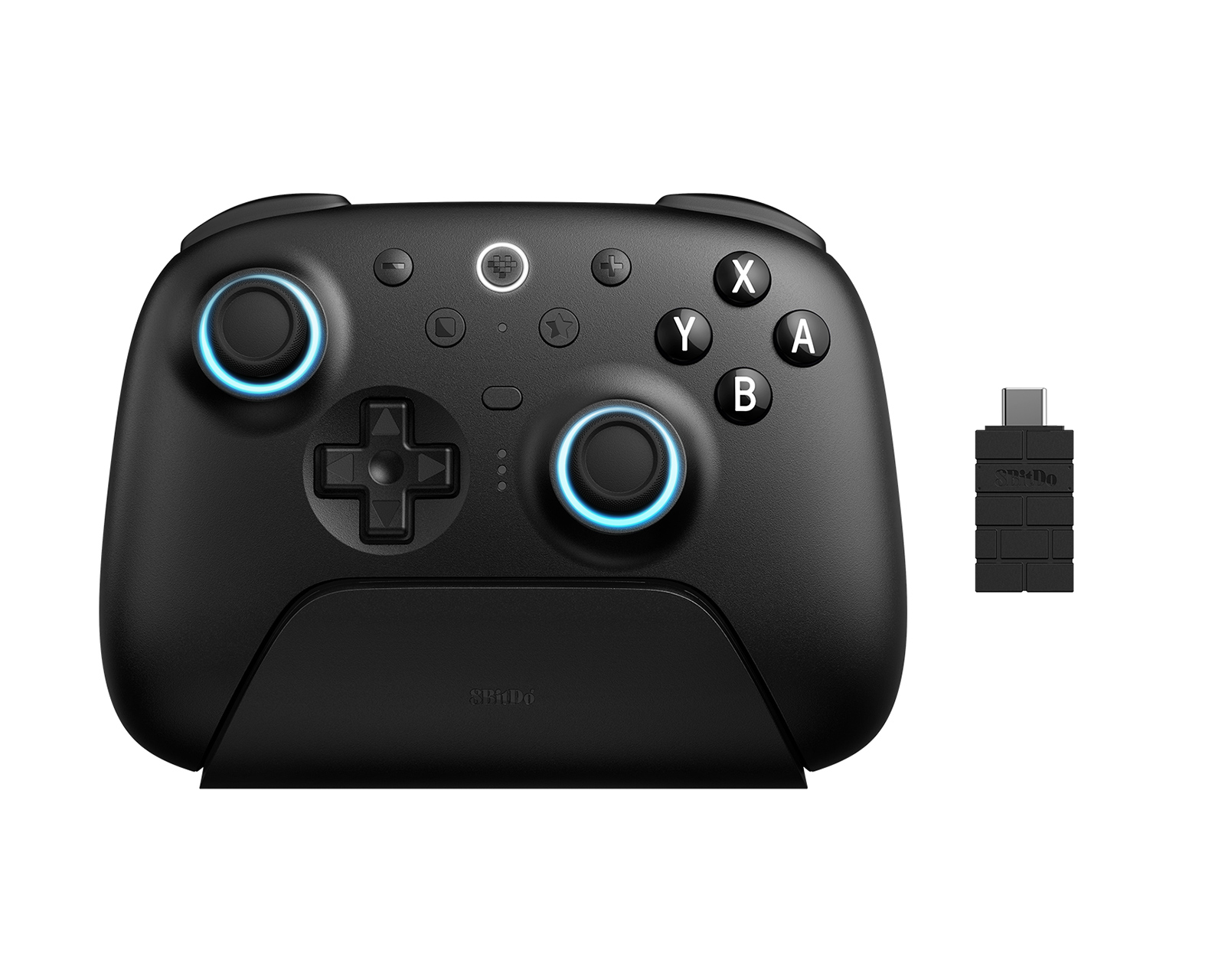 8Bitdo Ultimate 2 Bluetooth Controller TMR Sticks - Black - us