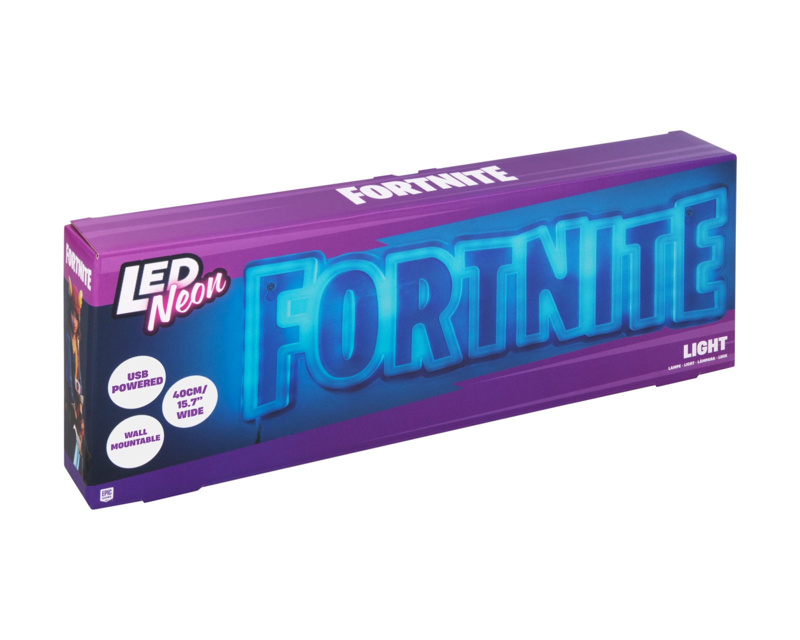 Paladone Fortnite Wall Mounted LED Neon Sign - us.MaxGaming.com
