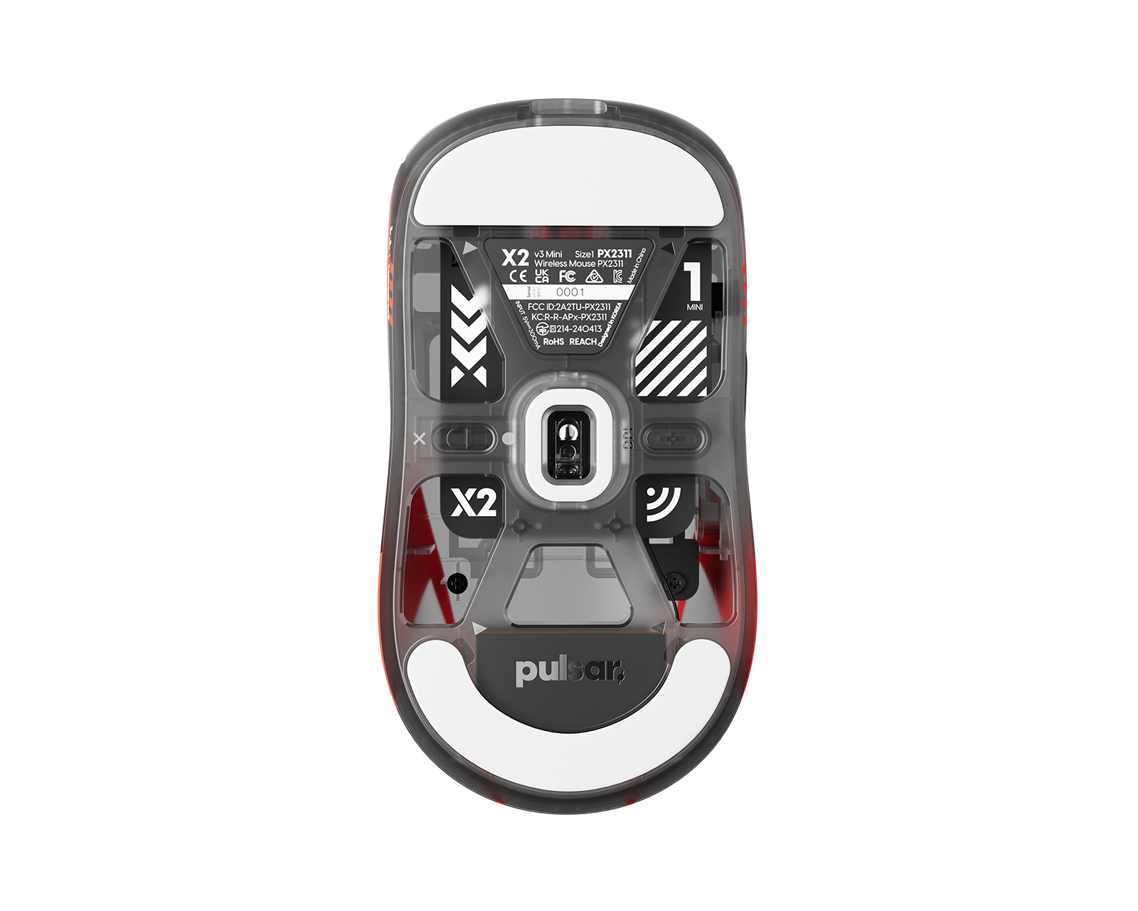 Pulsar X2 v3 Mini Wireless Gaming Mouse - T1 Edition - us