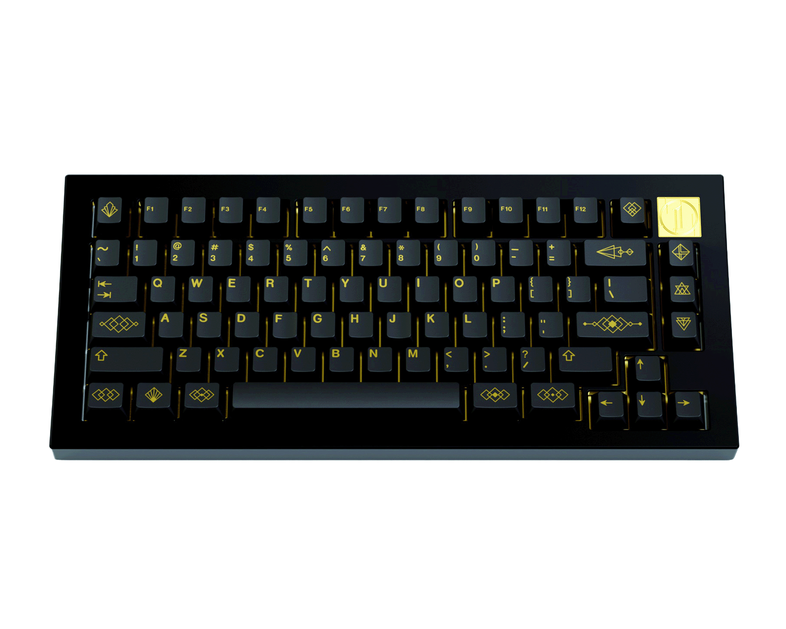 GMK Black & Gold CYL Base Kit - us.MaxGaming.com