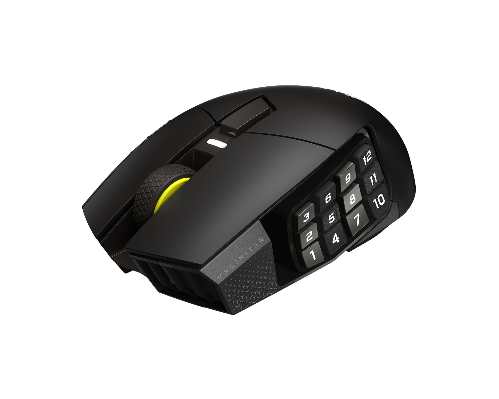 SCIMITAR ELITE WIRELESS SE MMO Gaming Mouse – Black & Yellow