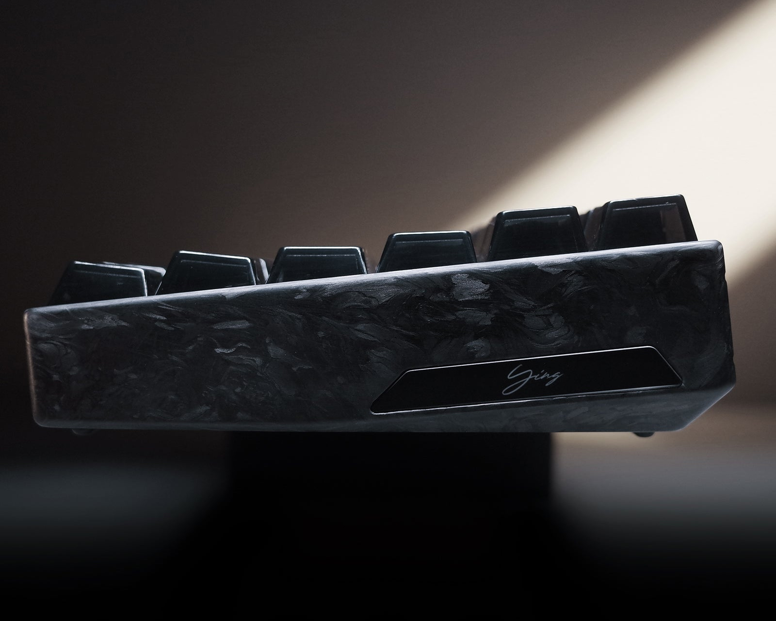 WLMouse YING75 Forged Carbon Fiber Keyboard - Black [TTC Shadow