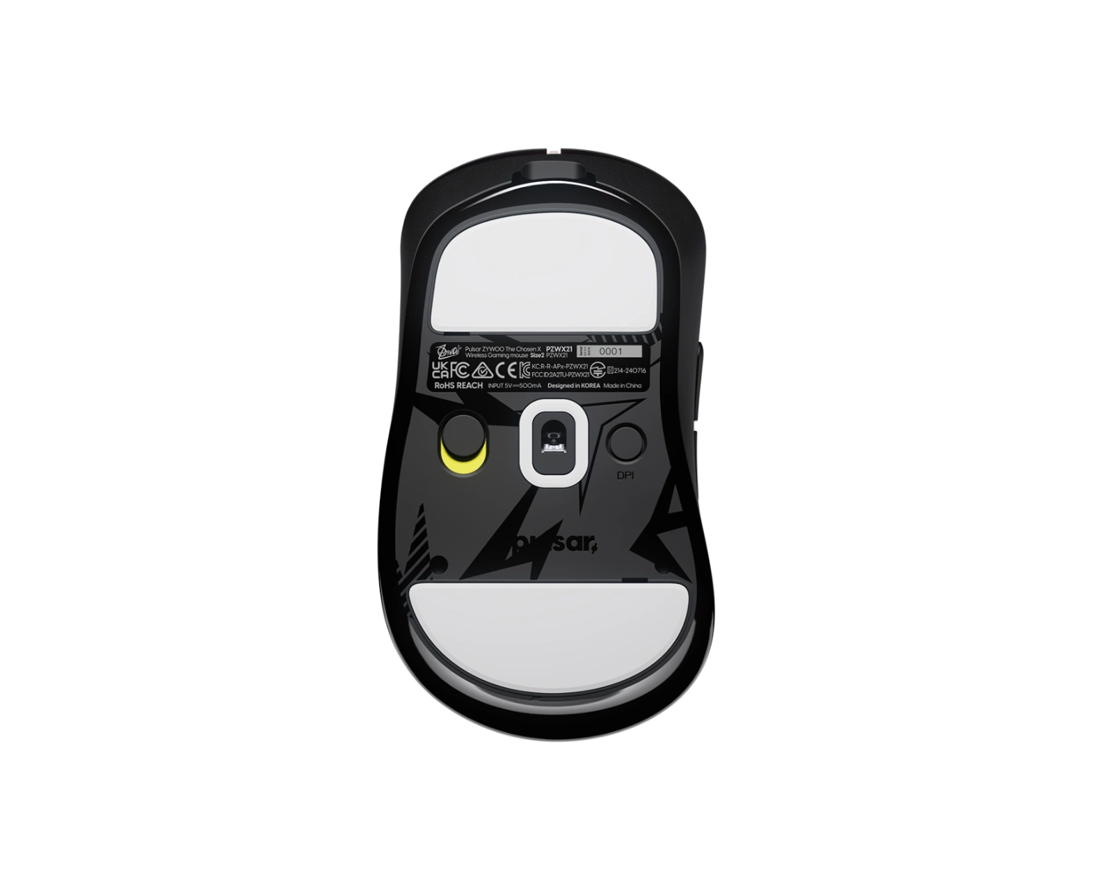 Pulsar ZywOo the Chosen Mouse Medium - White - us.MaxGaming.com