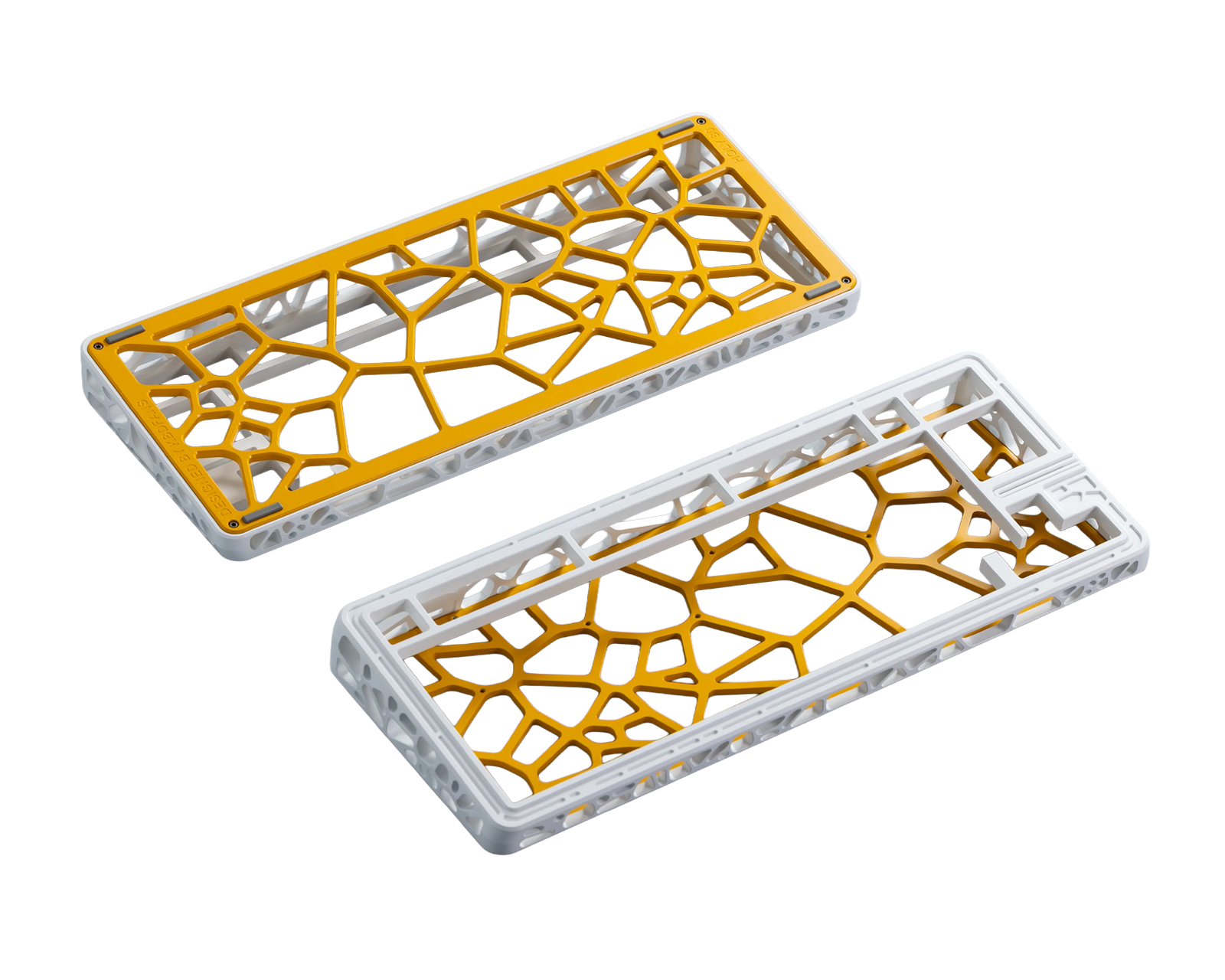 KBDfans Holy80 Case - E-White & Yellow - us.MaxGaming.com