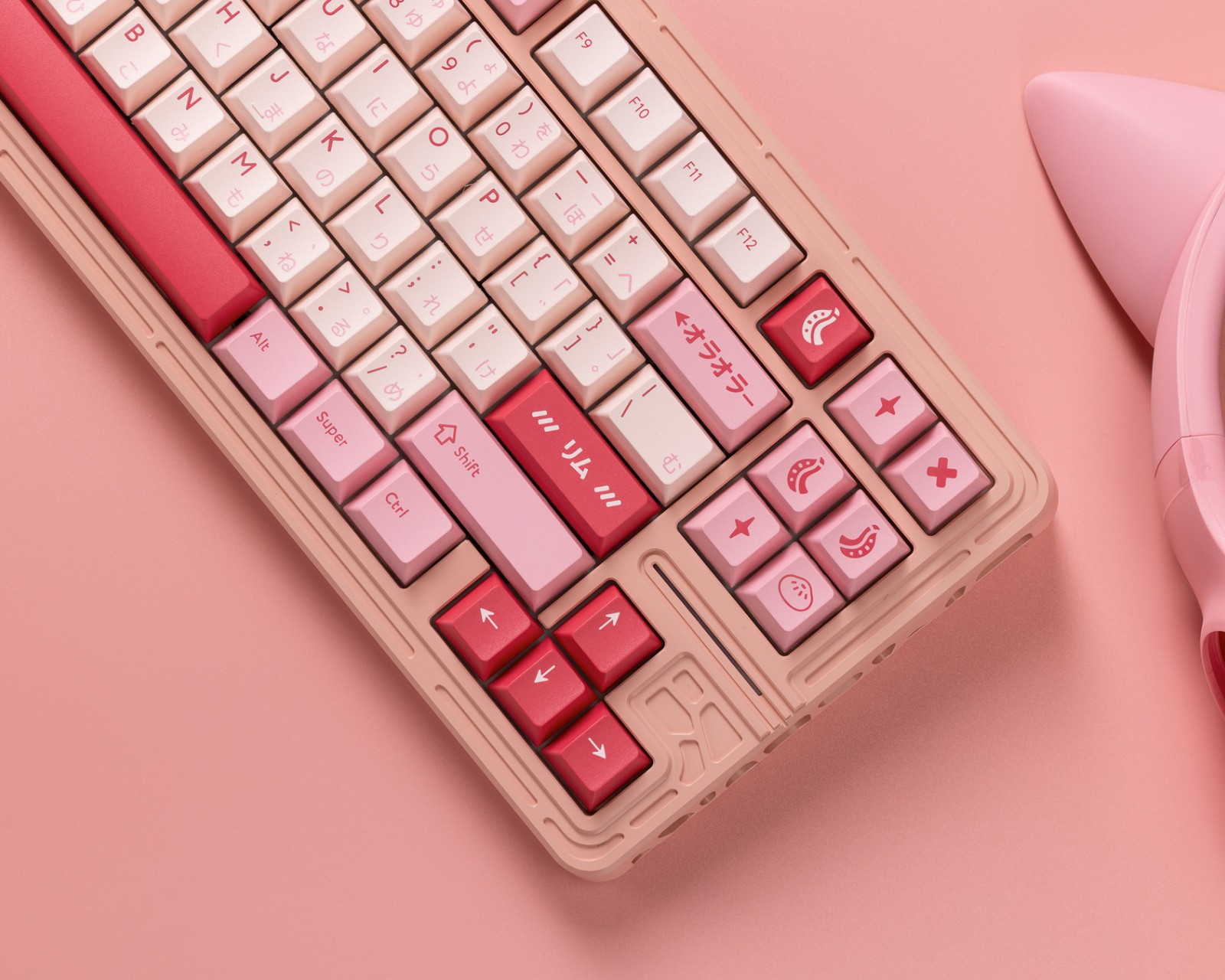 KBDfans Holy80 Case - E-Pink - us.MaxGaming.com
