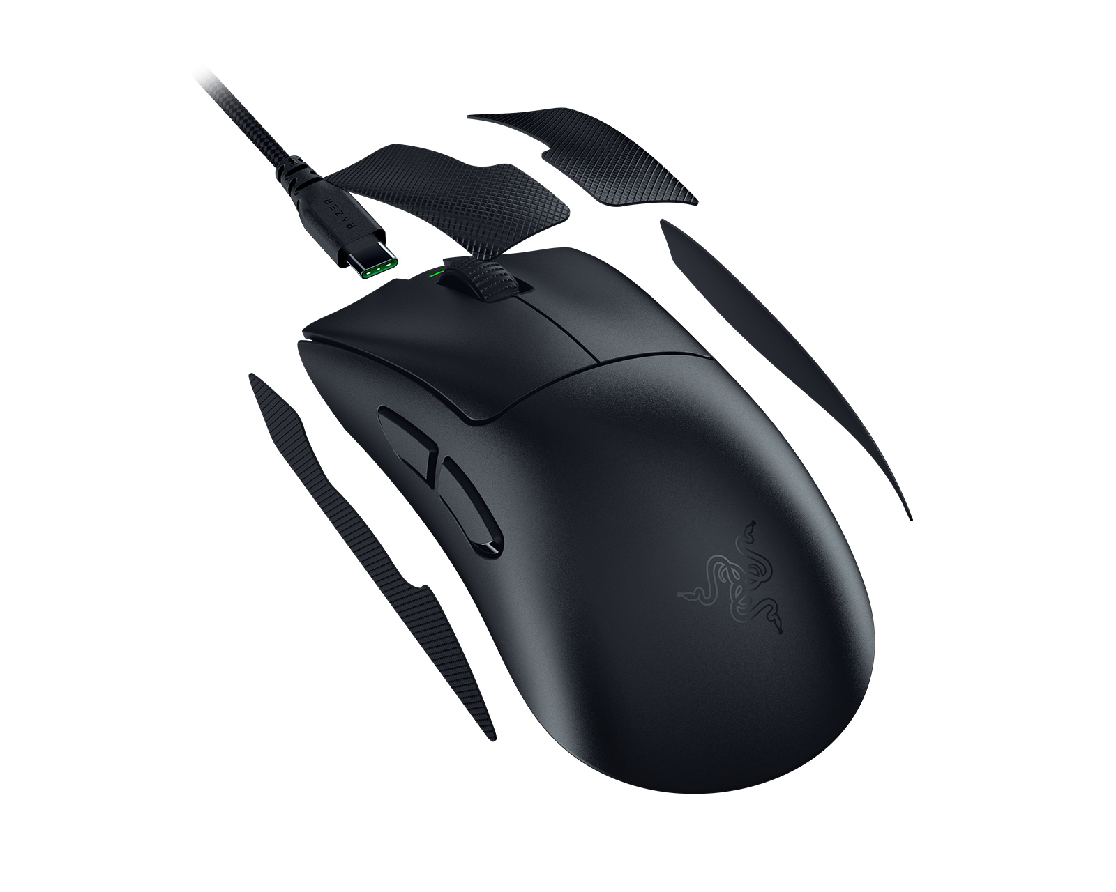 Razer Deathadder V4 Pro ブラック Razer DeathAdder V4 Pro Lightweight Optical Gaming Mouse