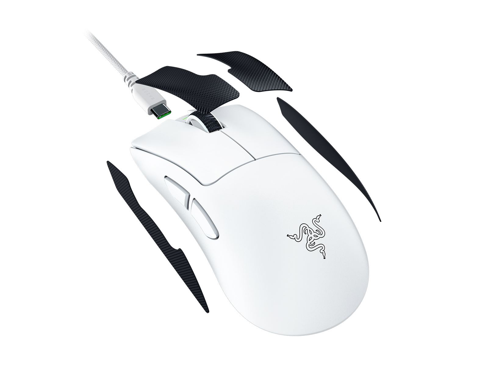 マウス・トラックボール Razer DeathAdder V4 Pro WHITEEDITION Buy Razer DeathAdder V4 Pro - White | Gaming Mice | Razer.com