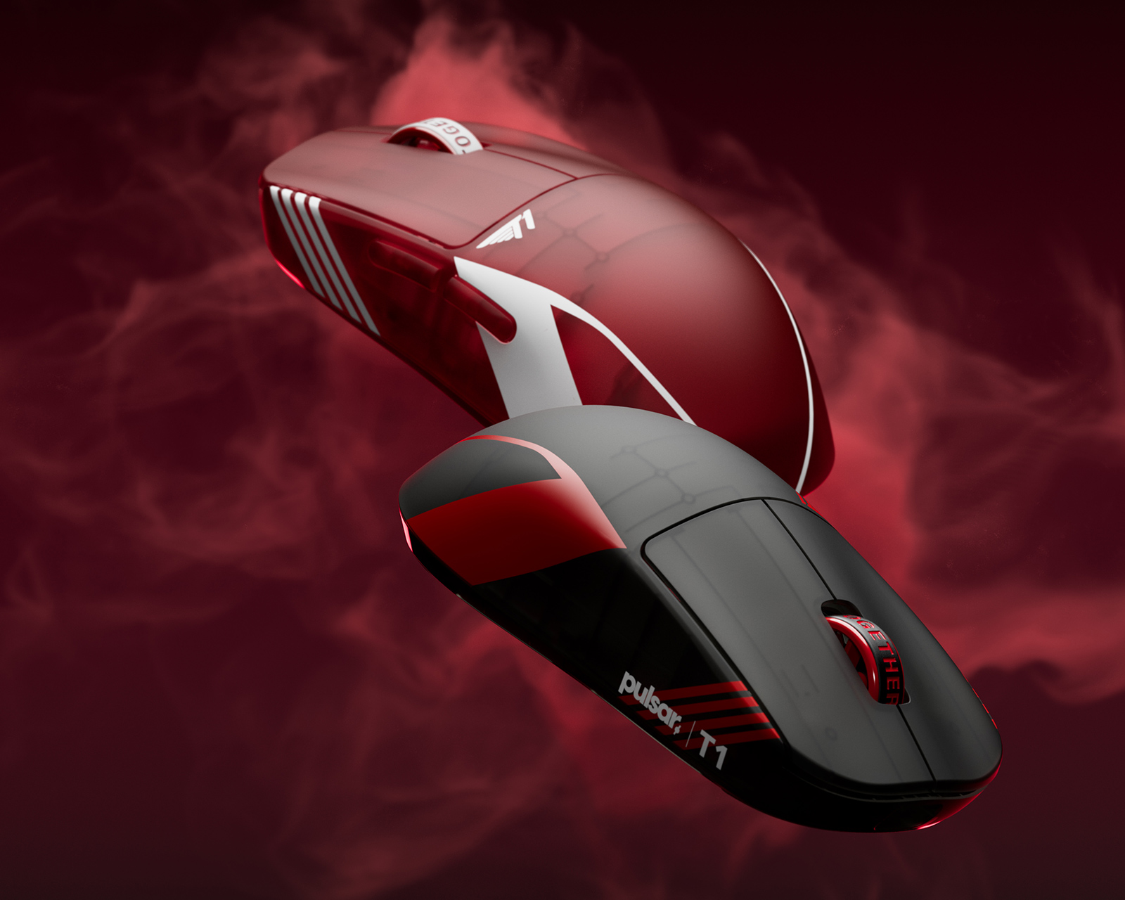 Pulsar X2 CRAZYLIGHT Mini T1 Edition Wireless Gaming Mouse - Red