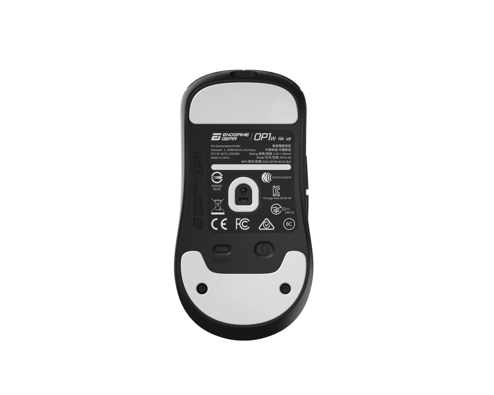 ENDGAME GEAR OP1w 4K ブラック OP1w 4k Gaming Mouse | Endgame Gear
