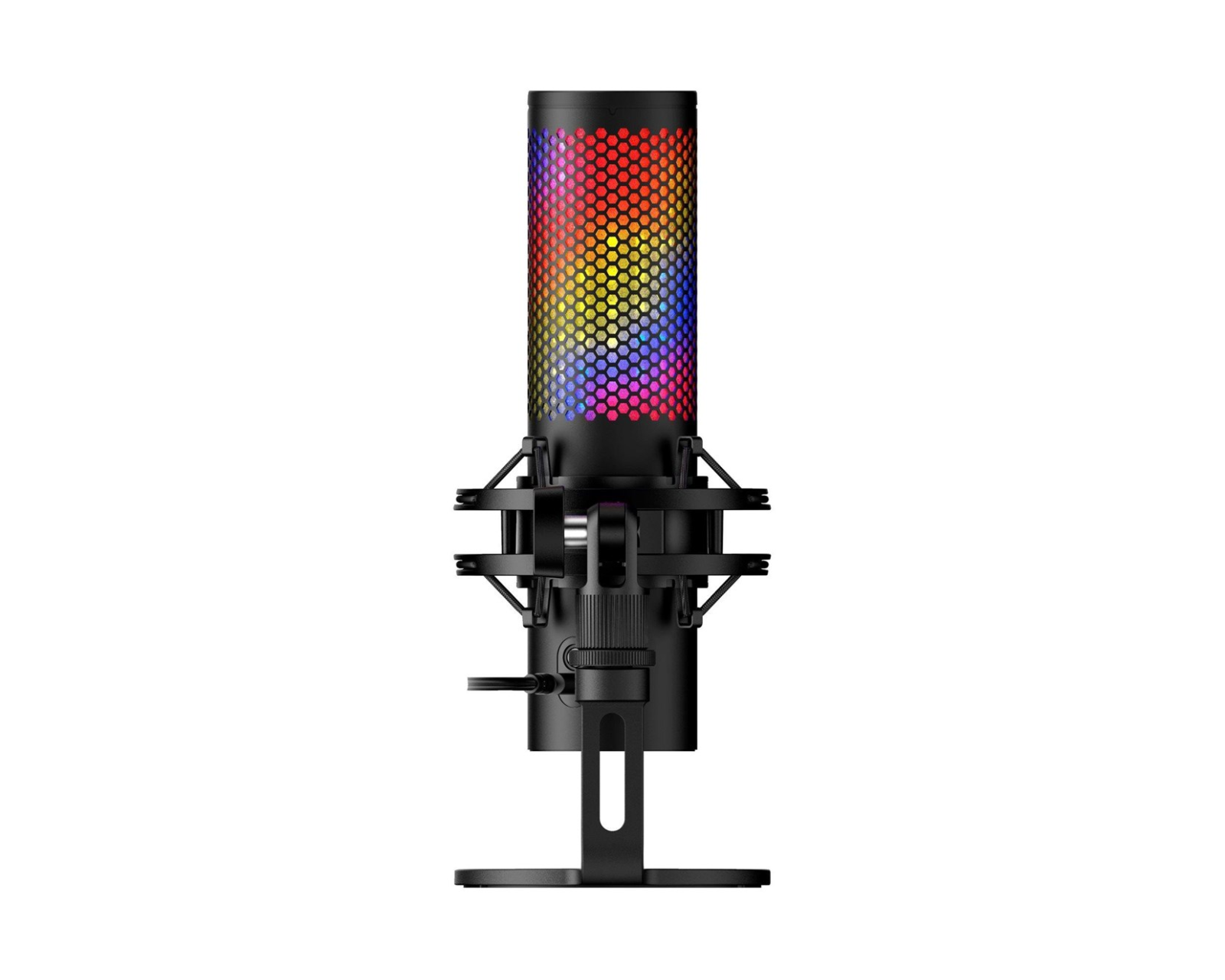 S QuadCast HyperX 美品 (Black) Microphone USB - S 2 QuadCast HyperX 配信機器・PA機器・レコーディング機器