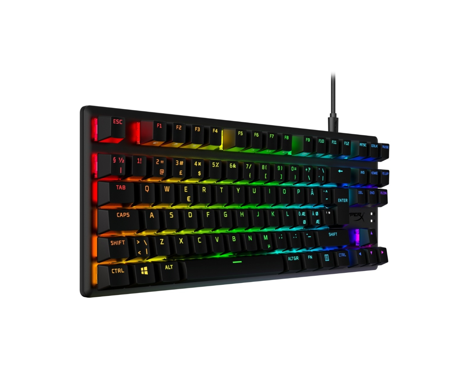 HyperX Alloy Origins Core PBT Keyboard [HX Aqua] - us.MaxGaming.com