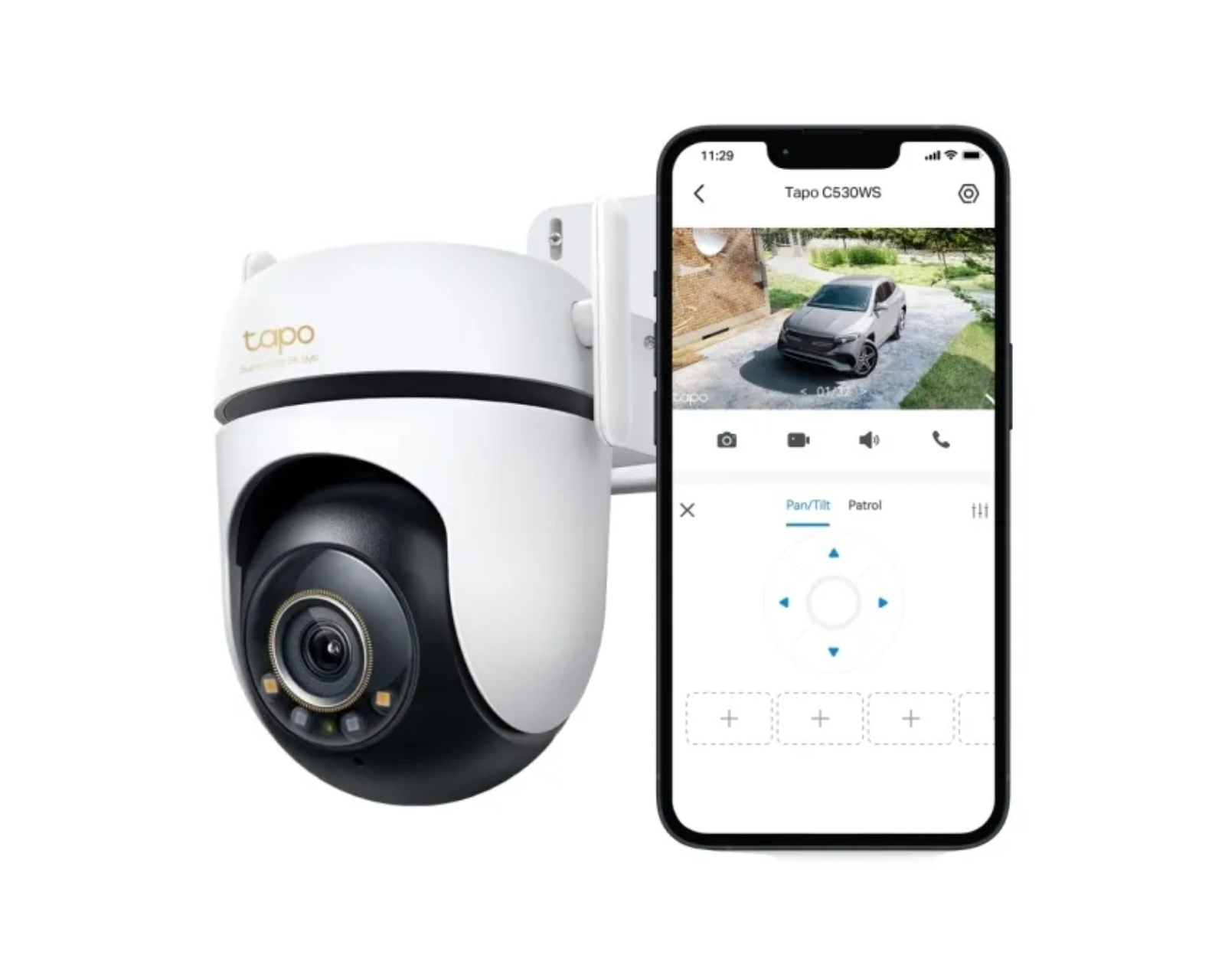 TP-Link Tapo C530WS Outdoor Pan/Tilt Wi-Fi Surveillance Camera