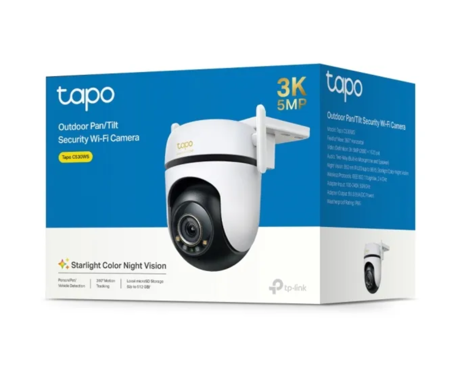 TP-Link Tapo C530WS Outdoor Pan/Tilt Wi-Fi Surveillance Camera