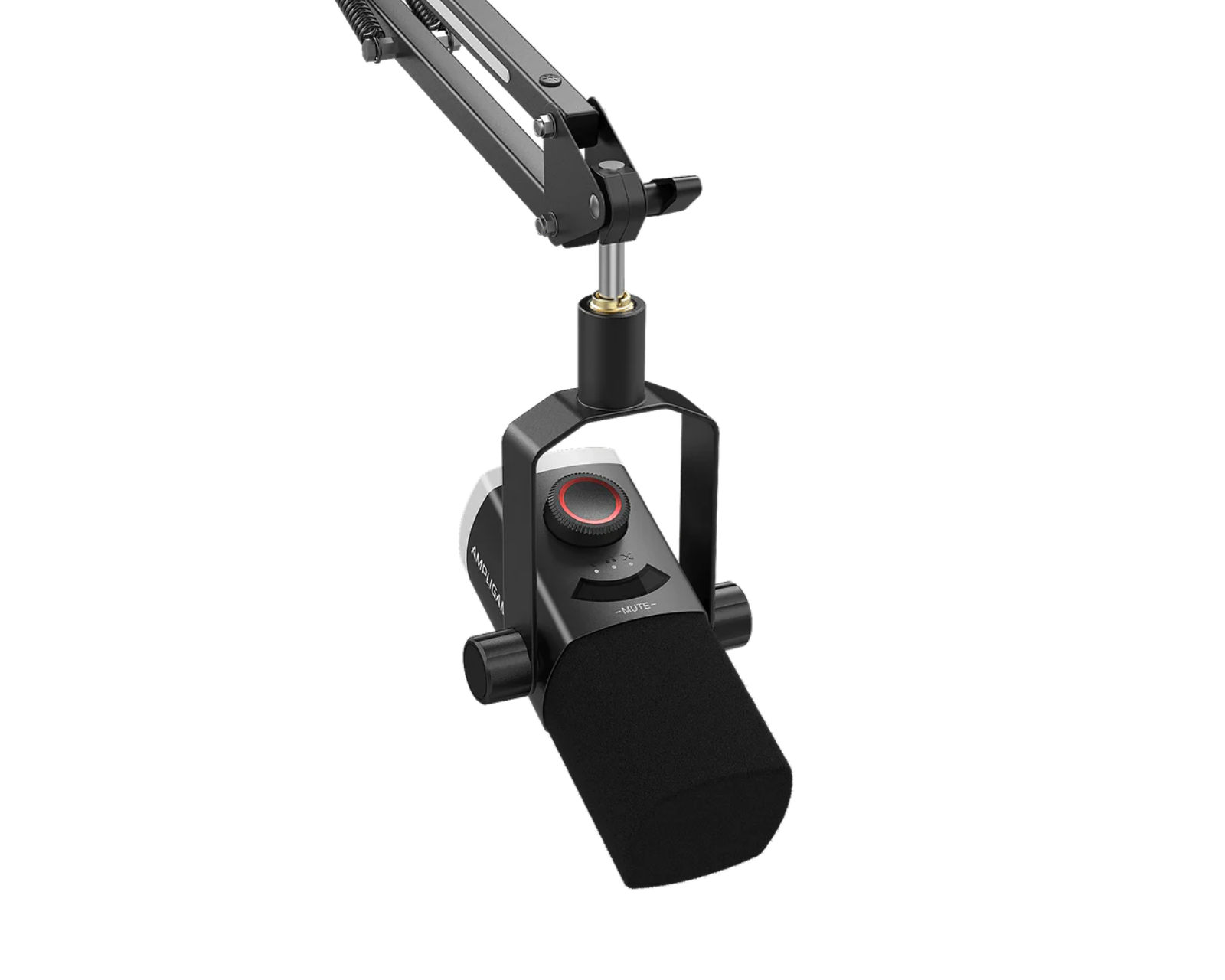 【新品】FIFINE ダイナミックマイク RGBアーム付 AM8PROT 黒 FIFINE AmpliGame AM8PROT USB/XLR Dynamic Microphone Kit with RGB
