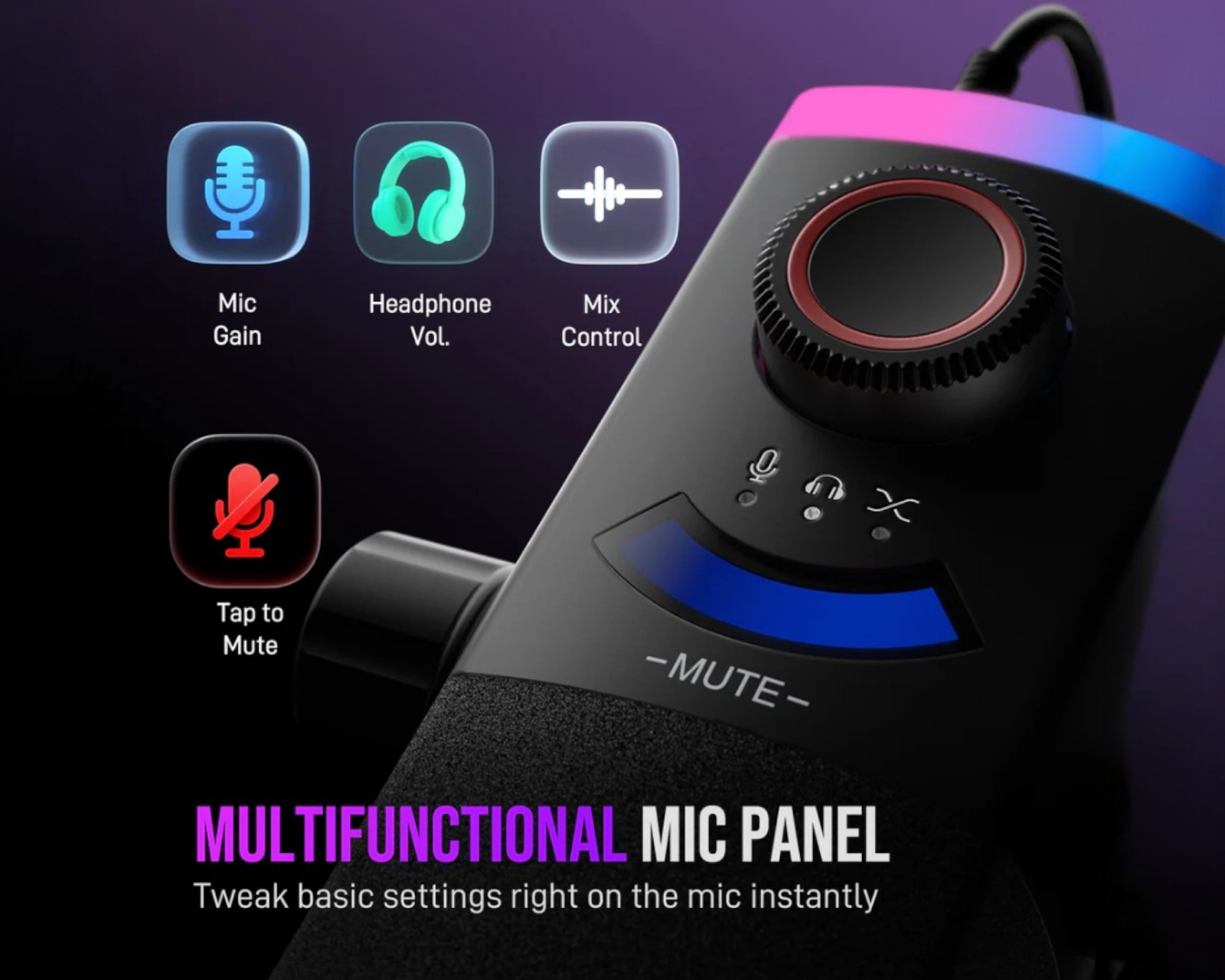 【新品】FIFINE ダイナミックマイク RGBアーム付 AM8PROT 黒 Amazon.com: FIFINE XLR/USB Gaming Microphone Set, Dynamic PC Mic