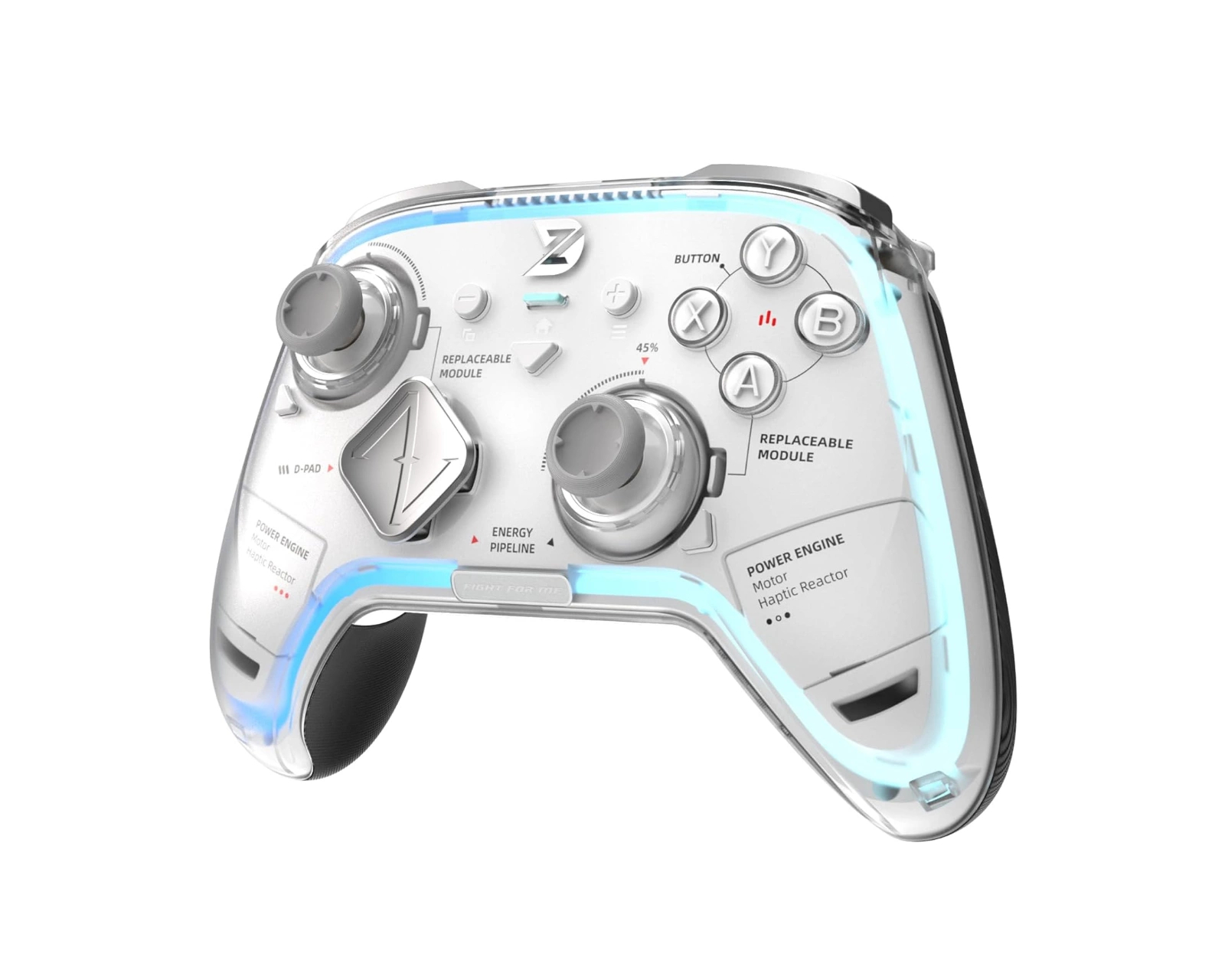 ZD Ultimate Legend ゲーミングパッド ZD Ultimate Legend Wireless Controller - White - us.MaxGaming.com