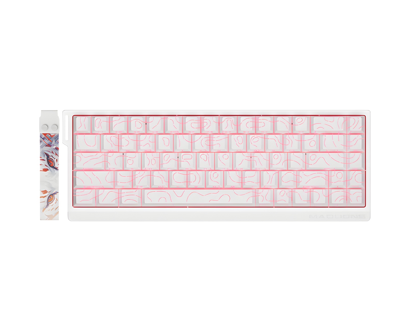 FGG MAD68 Flagship HE V2 ANSI Keyboard - White - us.MaxGaming.com
