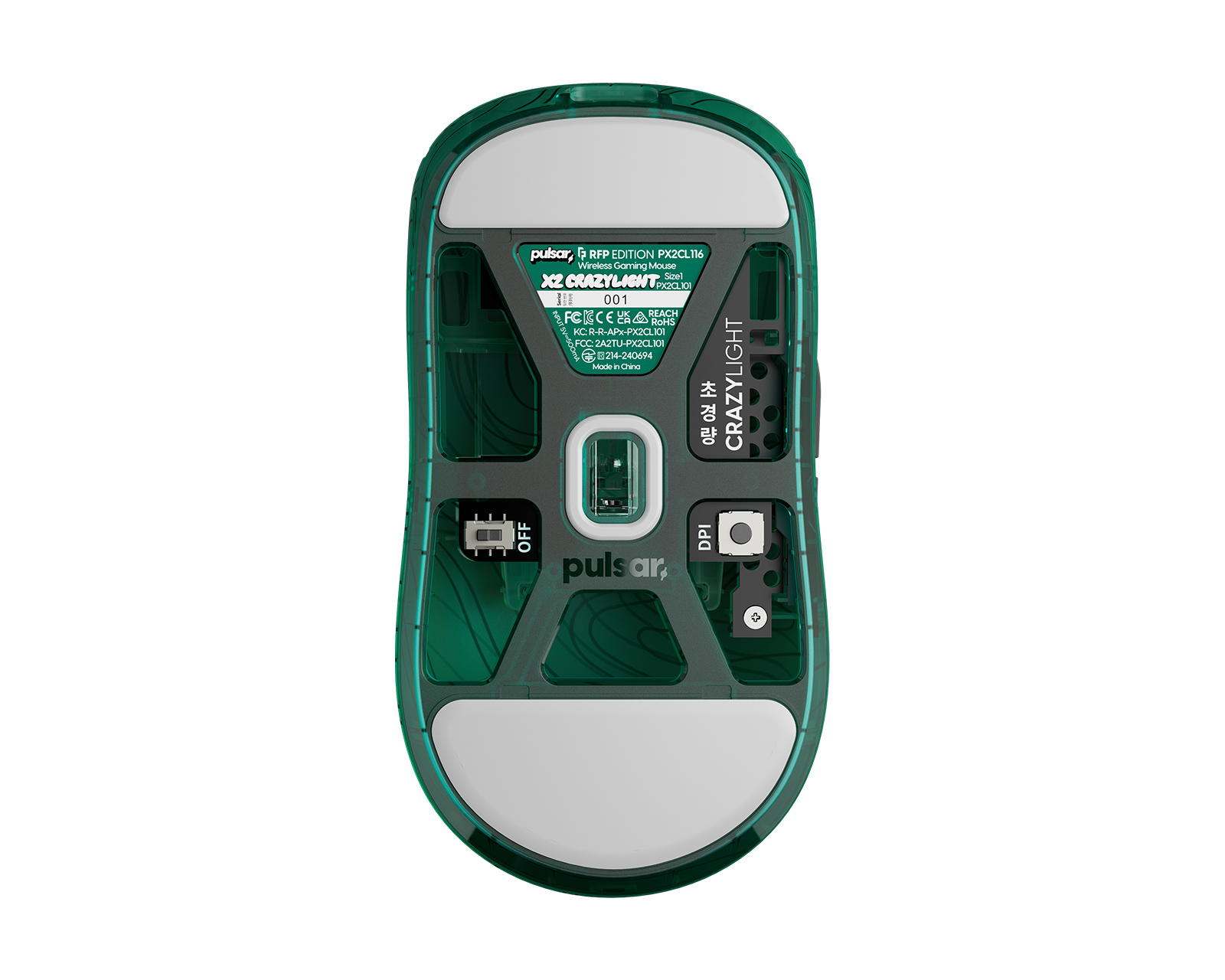 Pulsar X2 CrazyLight Wireless Mouse - RandomFrankP Edition - us