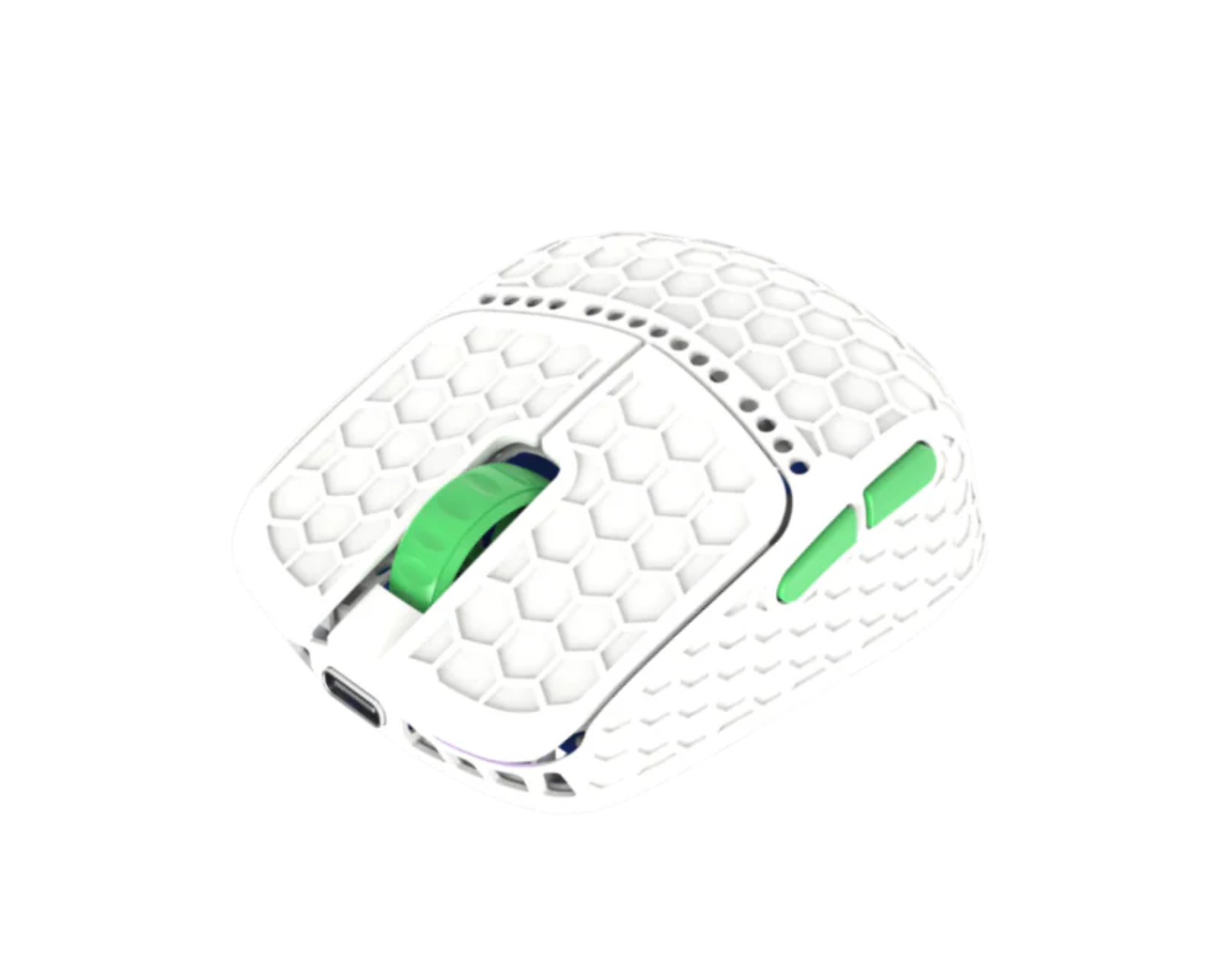 G-Wolves Fenris Max 8K Wireless Gaming Mouse - White - us