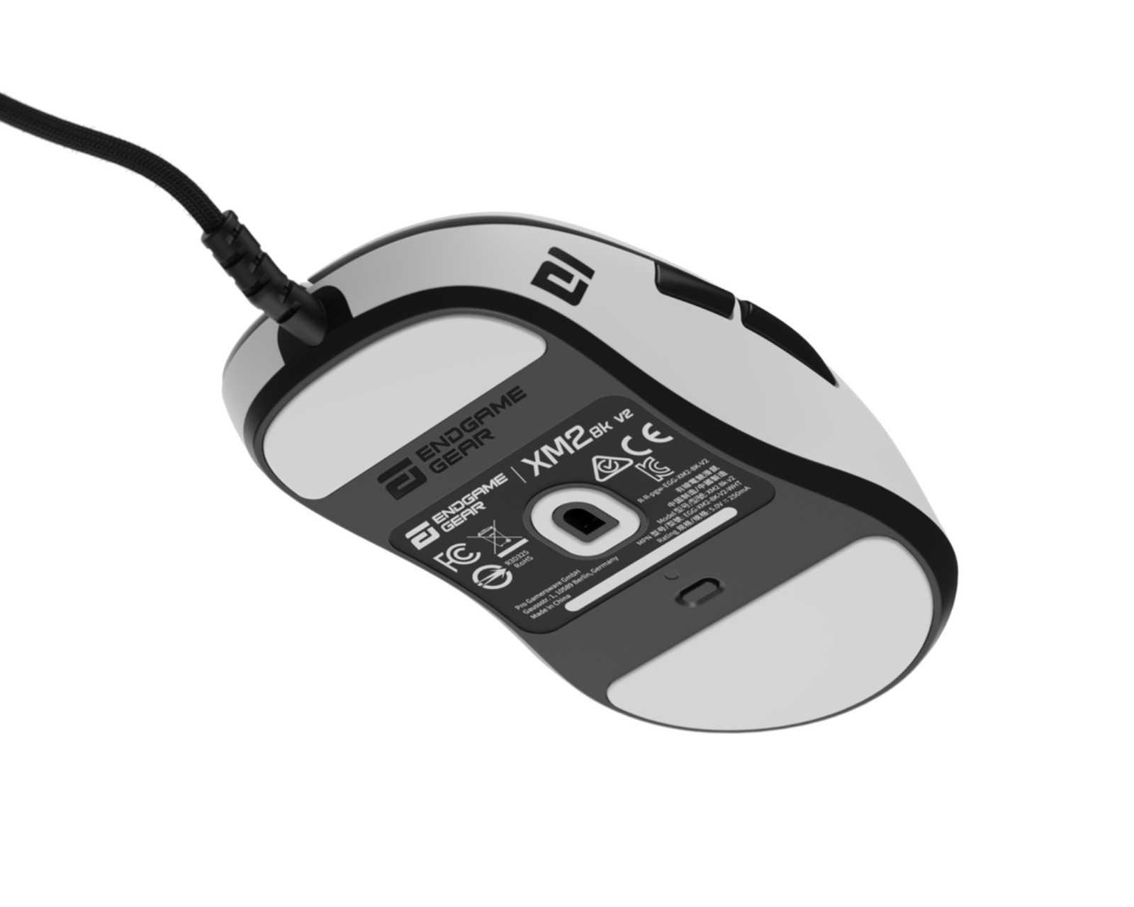Endgame Gear XM2 8k (v2) - Wired Gaming Mouse - White - us