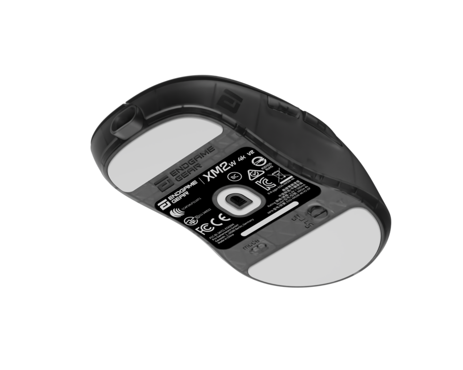 Endgame Gear XM2w 4k (v2) - Wireless Gaming Mouse - Dark Frost