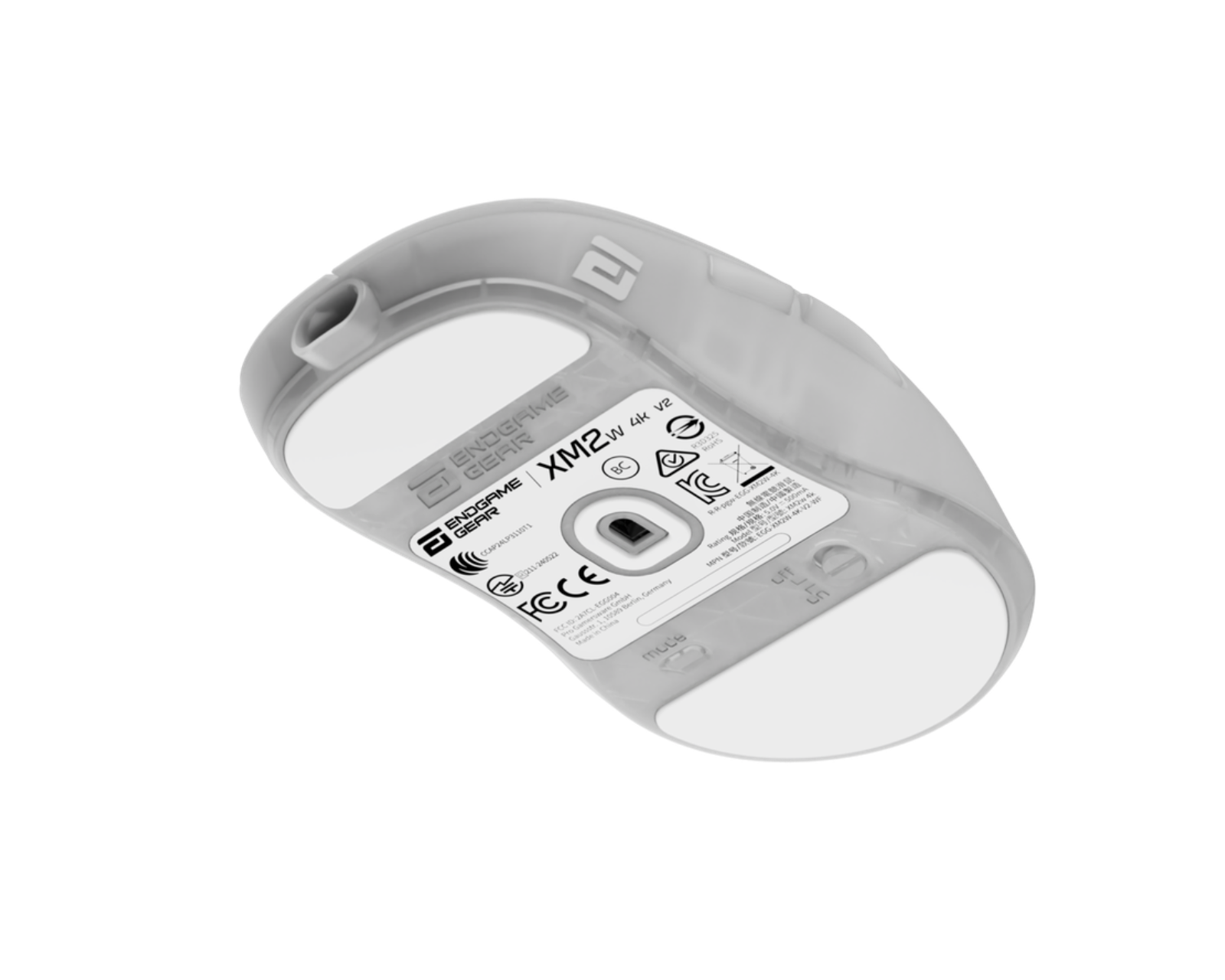Endgame Gear XM2w 4k (v2) - Wireless Gaming Mouse - White Frost