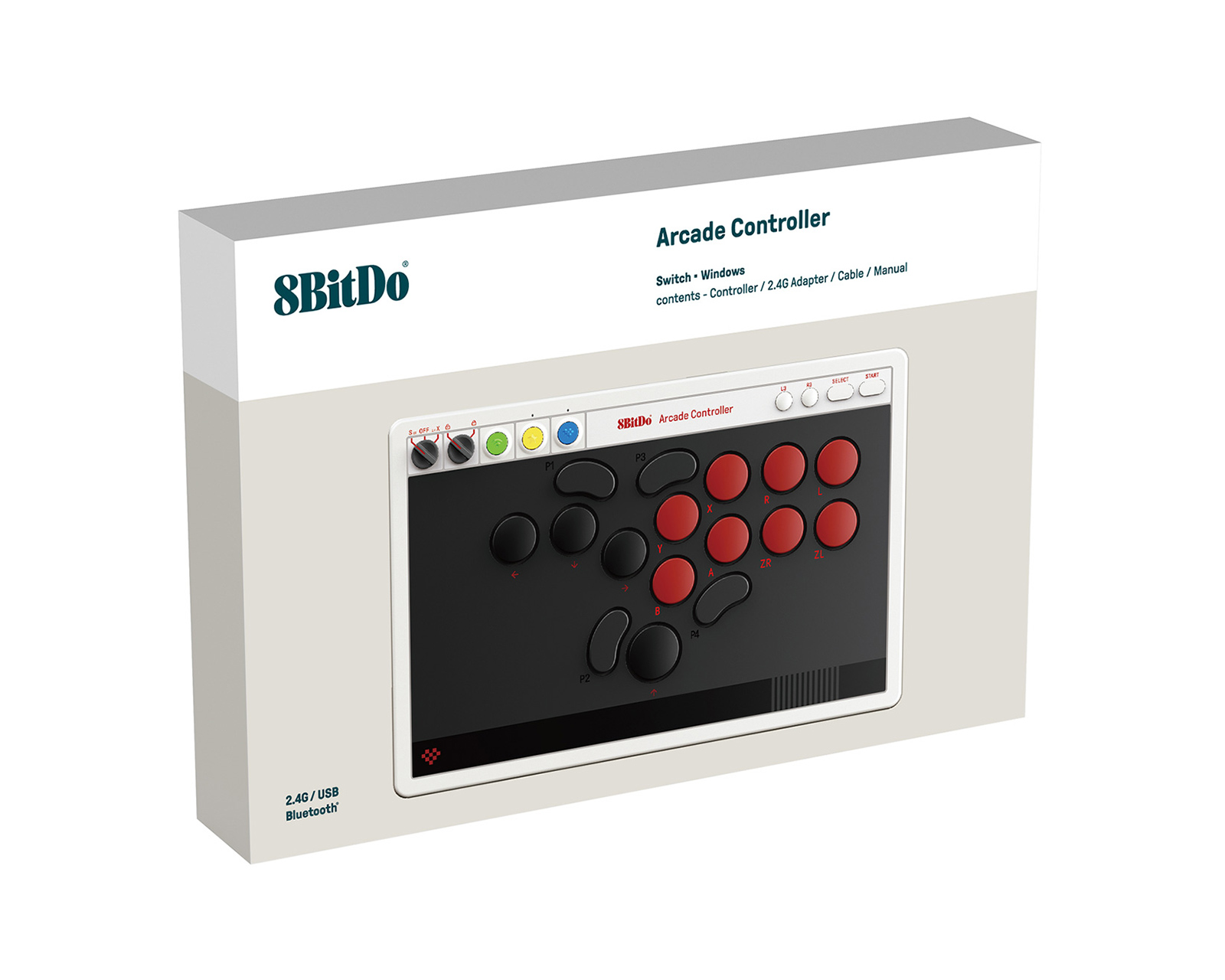 8Bitdo Arcade Controller Nintendo Switch & PC - us.MaxGaming.com