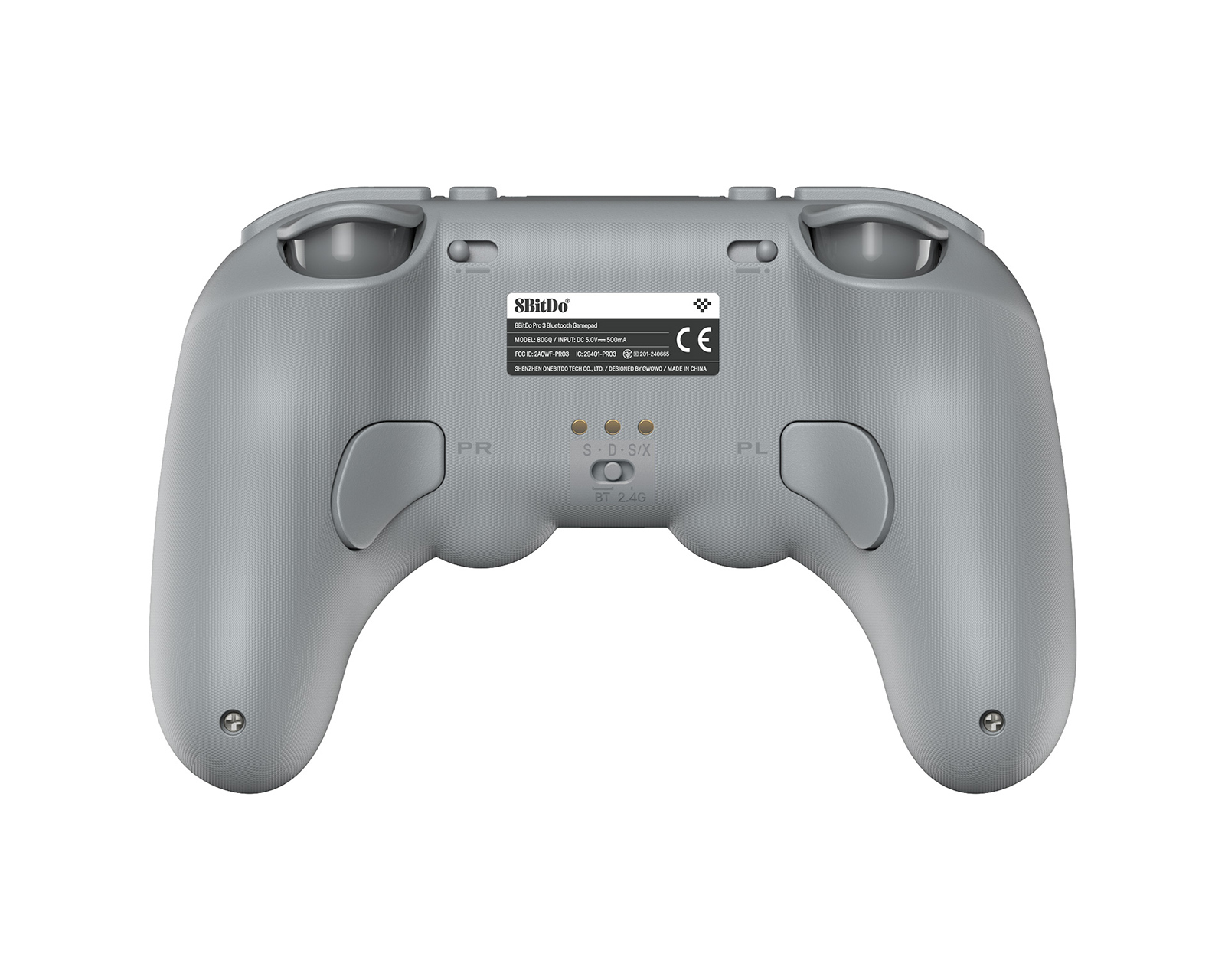 8Bitdo Pro 3 Bluetooth Gamepad Gray - us.MaxGaming.com