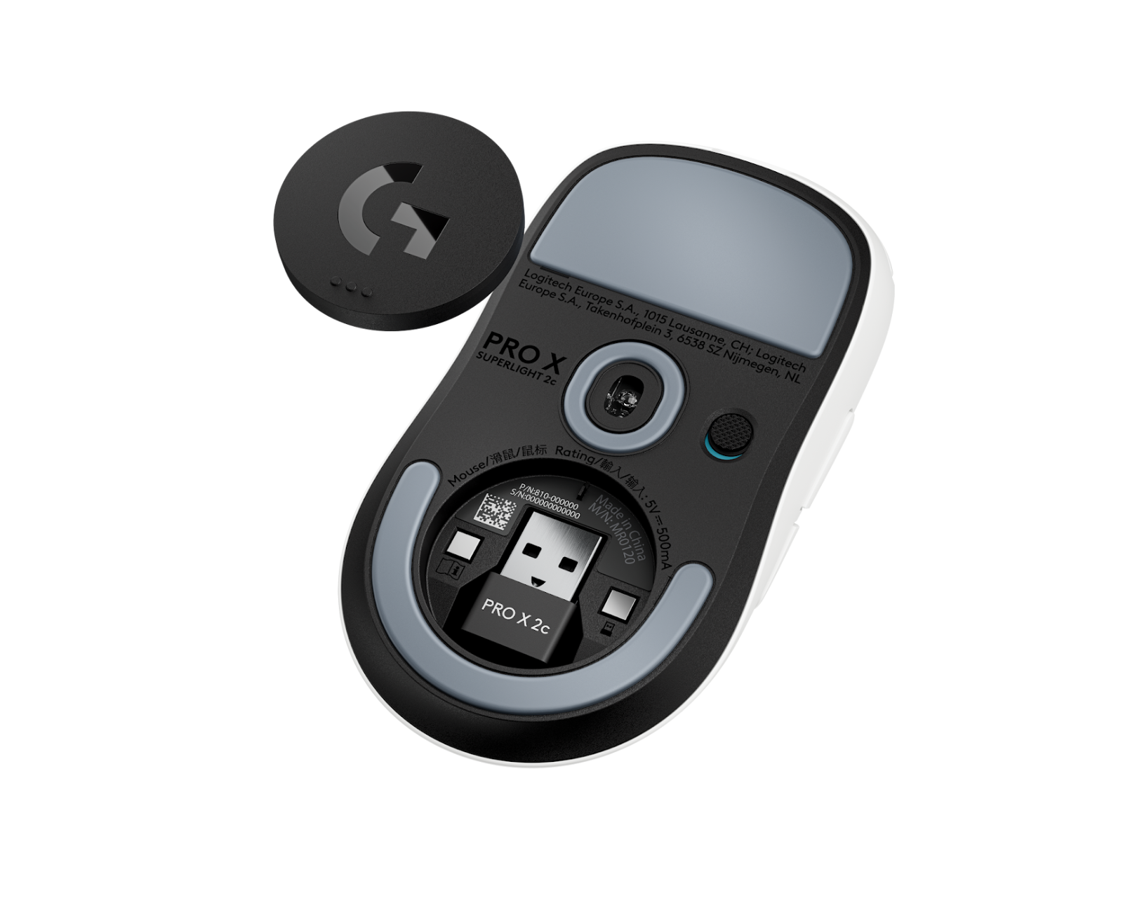 Logitech Pro X Superlight 2c - White - us.MaxGaming.com