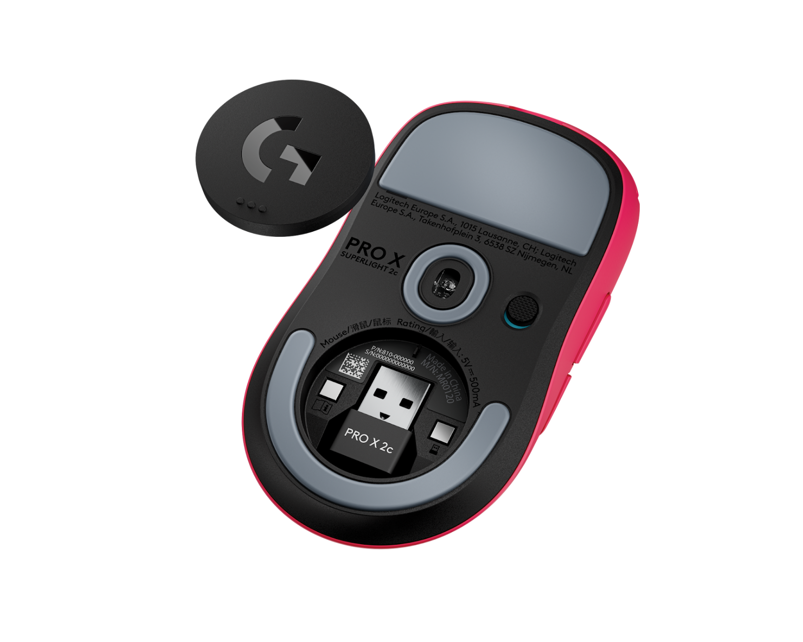 Logitech Pro X Superlight 2c - Magenta - us.MaxGaming.com