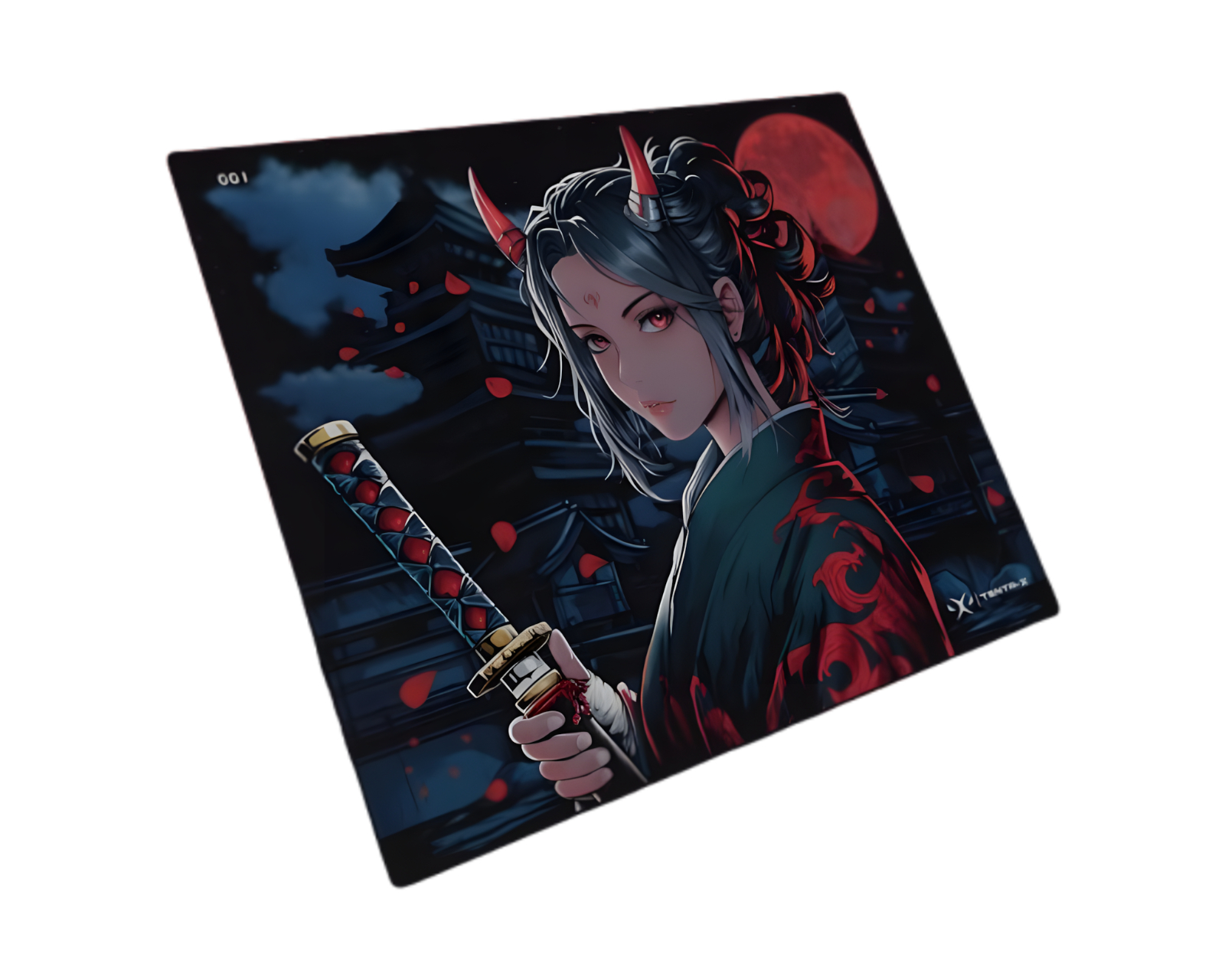 Tenta-X Oni's Oath Glass Mousepad - Limited Edition - us.MaxGaming.com