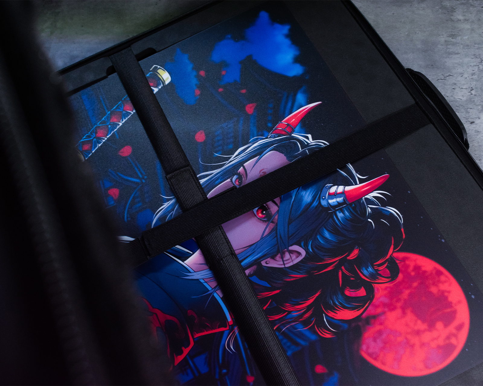 Tenta-X Oni's Oath Glass Mousepad - Limited Edition - us.MaxGaming.com