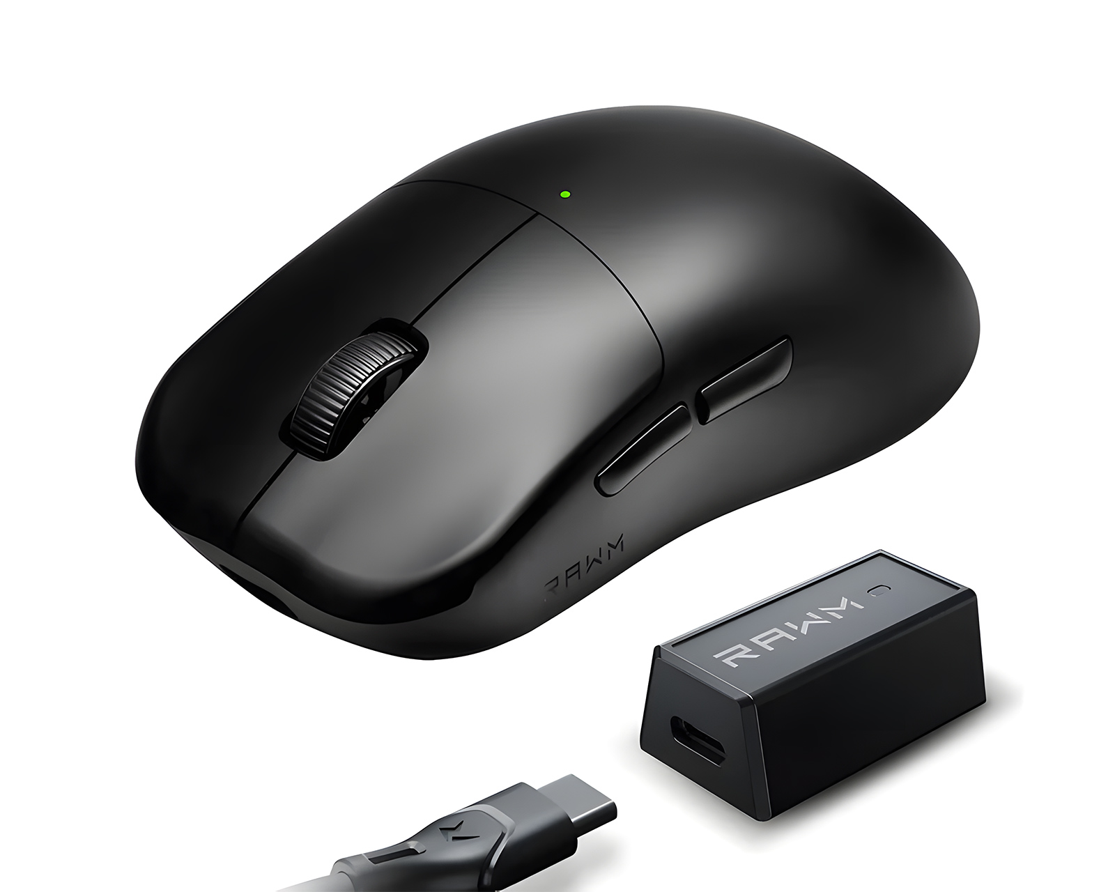 RAWM ES21 Pro 8K Wireless Gaming Mouse - Black - us.MaxGaming.com