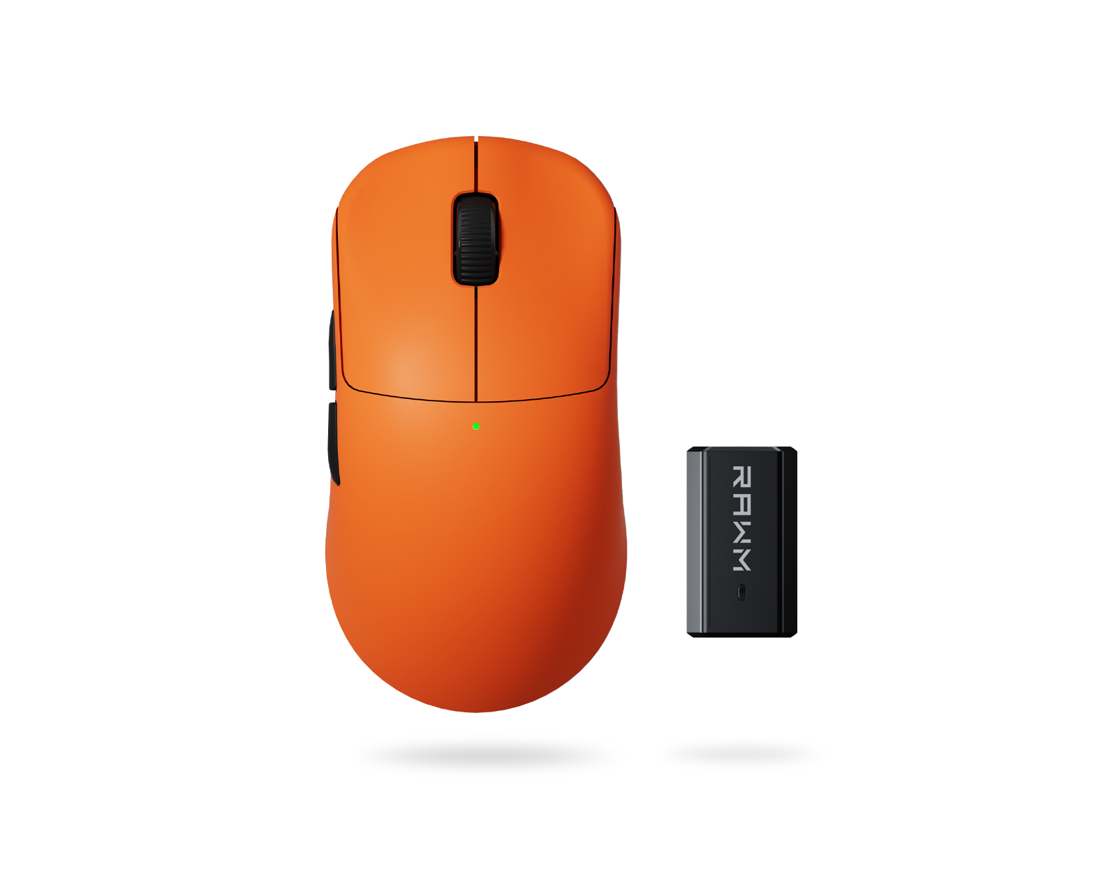 RAWM ES21 Pro 8K Wireless Gaming Mouse - Orange - us.MaxGaming.com