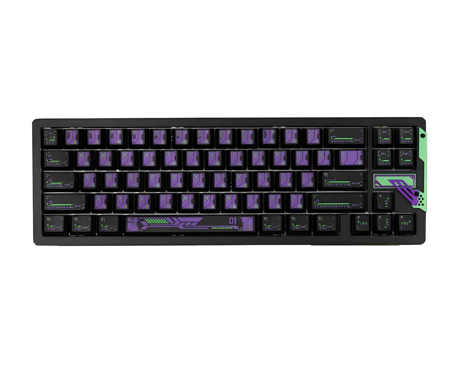 Chilkey Slice68 HE Gaming Keyboard - Purple - us.MaxGaming.com