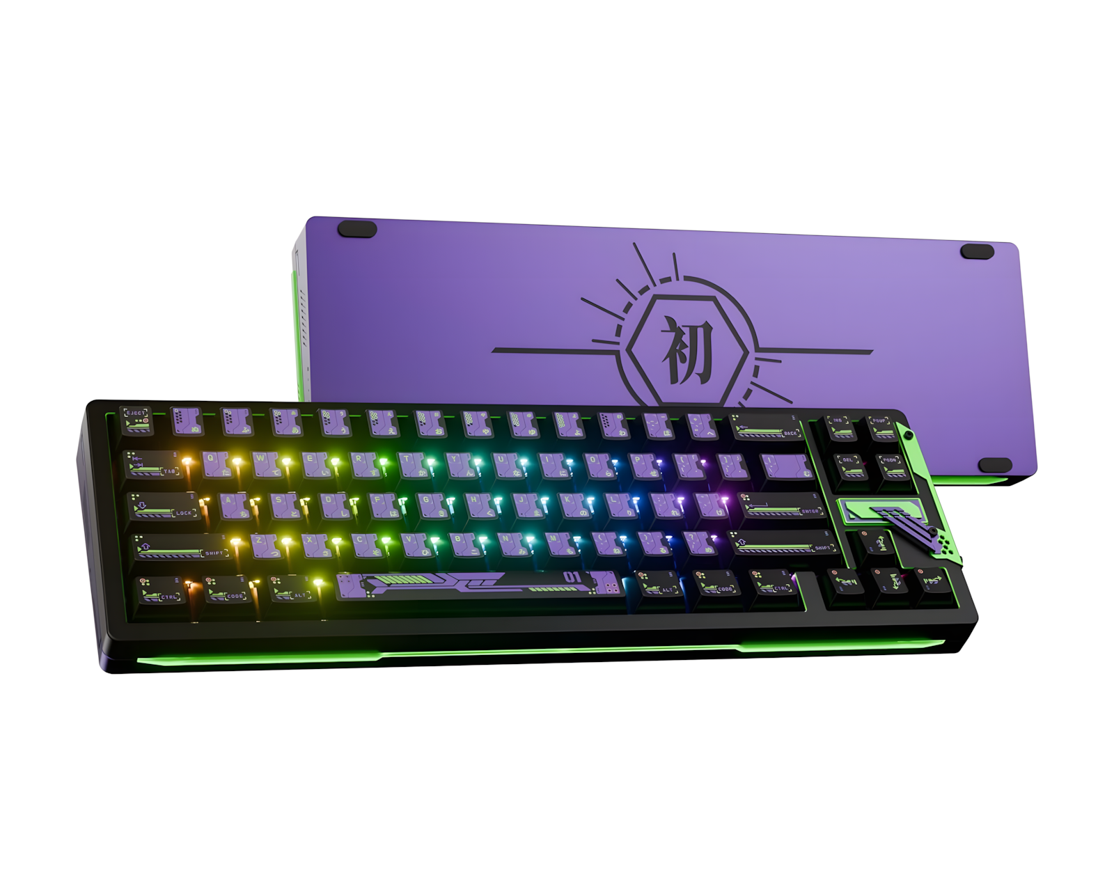 Chilkey Slice68 HE Gaming Keyboard - Purple - us.MaxGaming.com