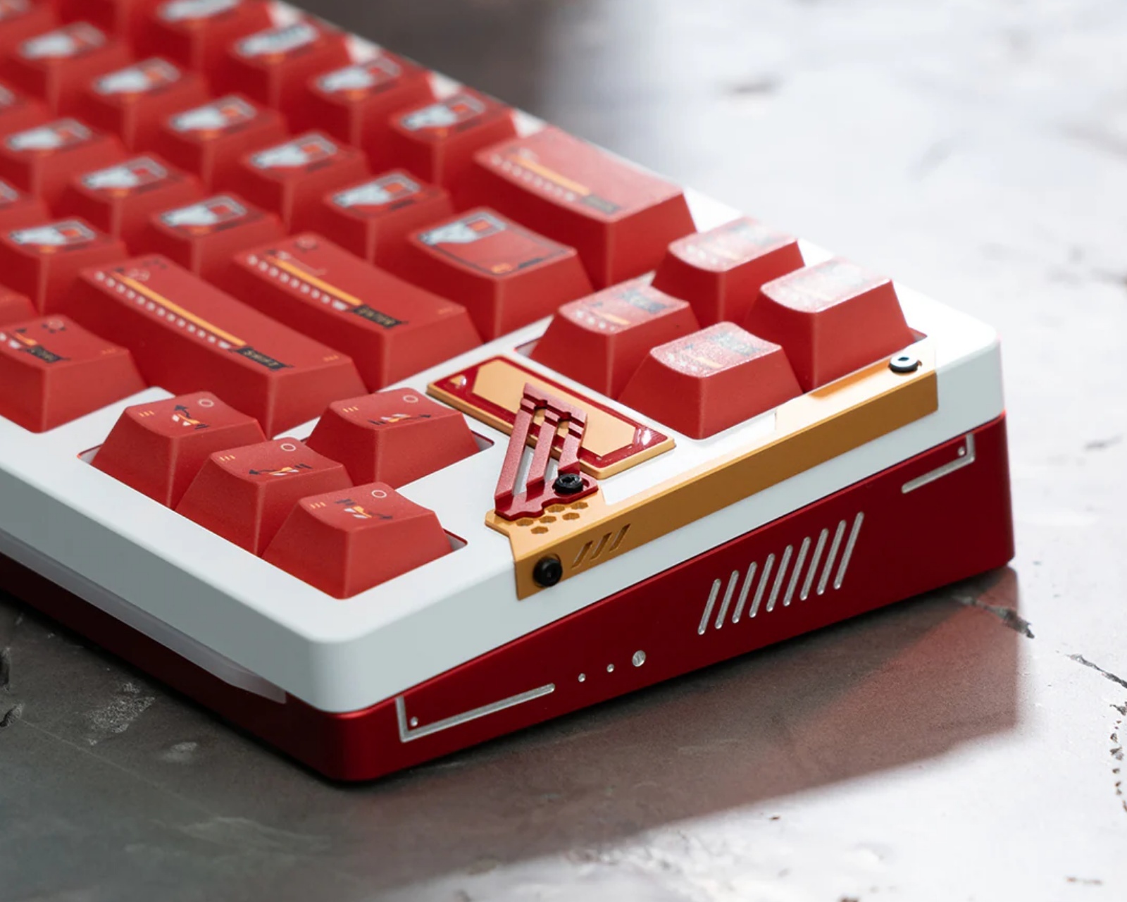 Chilkey Slice68 HE Gaming Keyboard - Red - us.MaxGaming.com