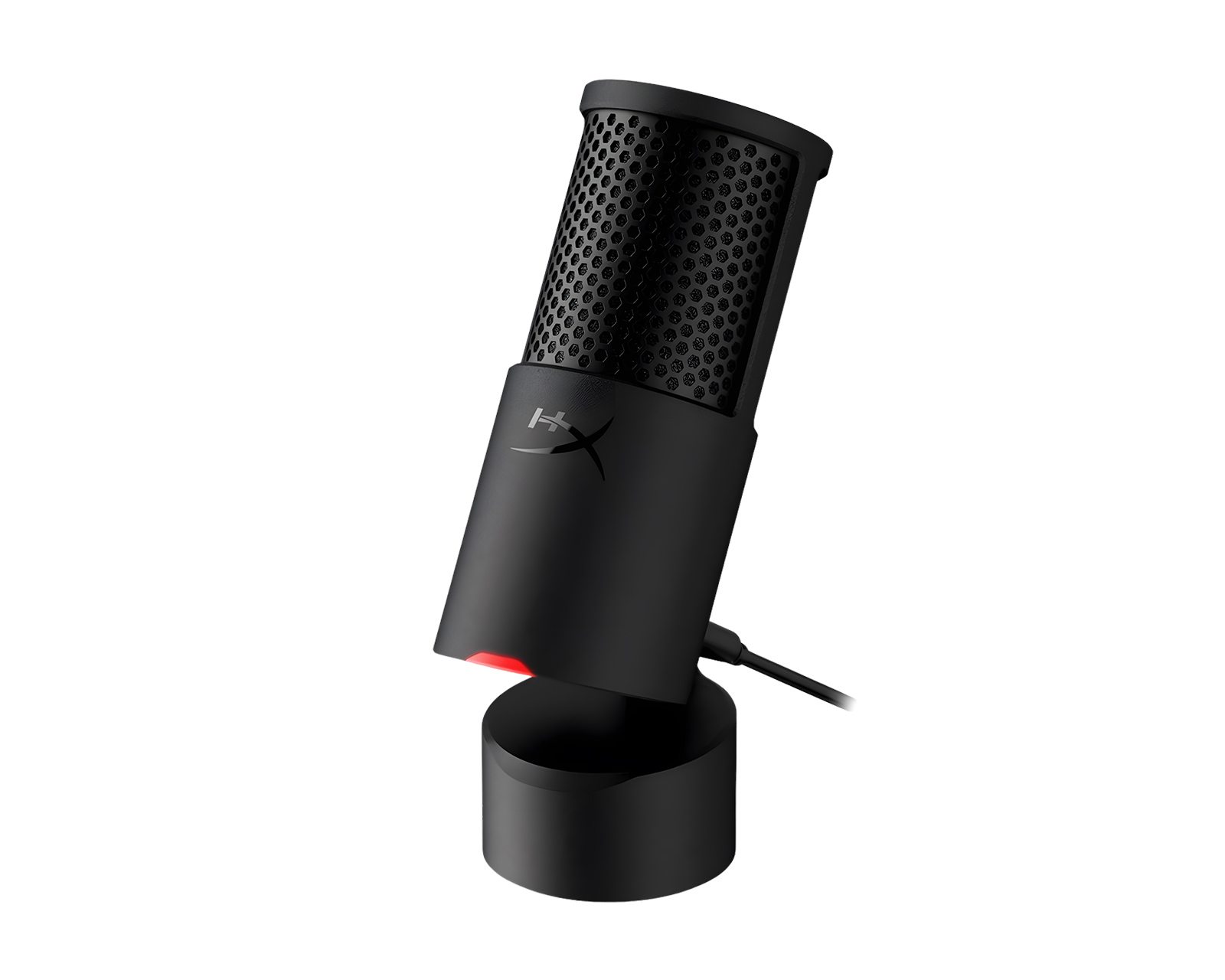 HyperX SoloCast 2 USB Condenser Microphone - Black - us.MaxGaming.com