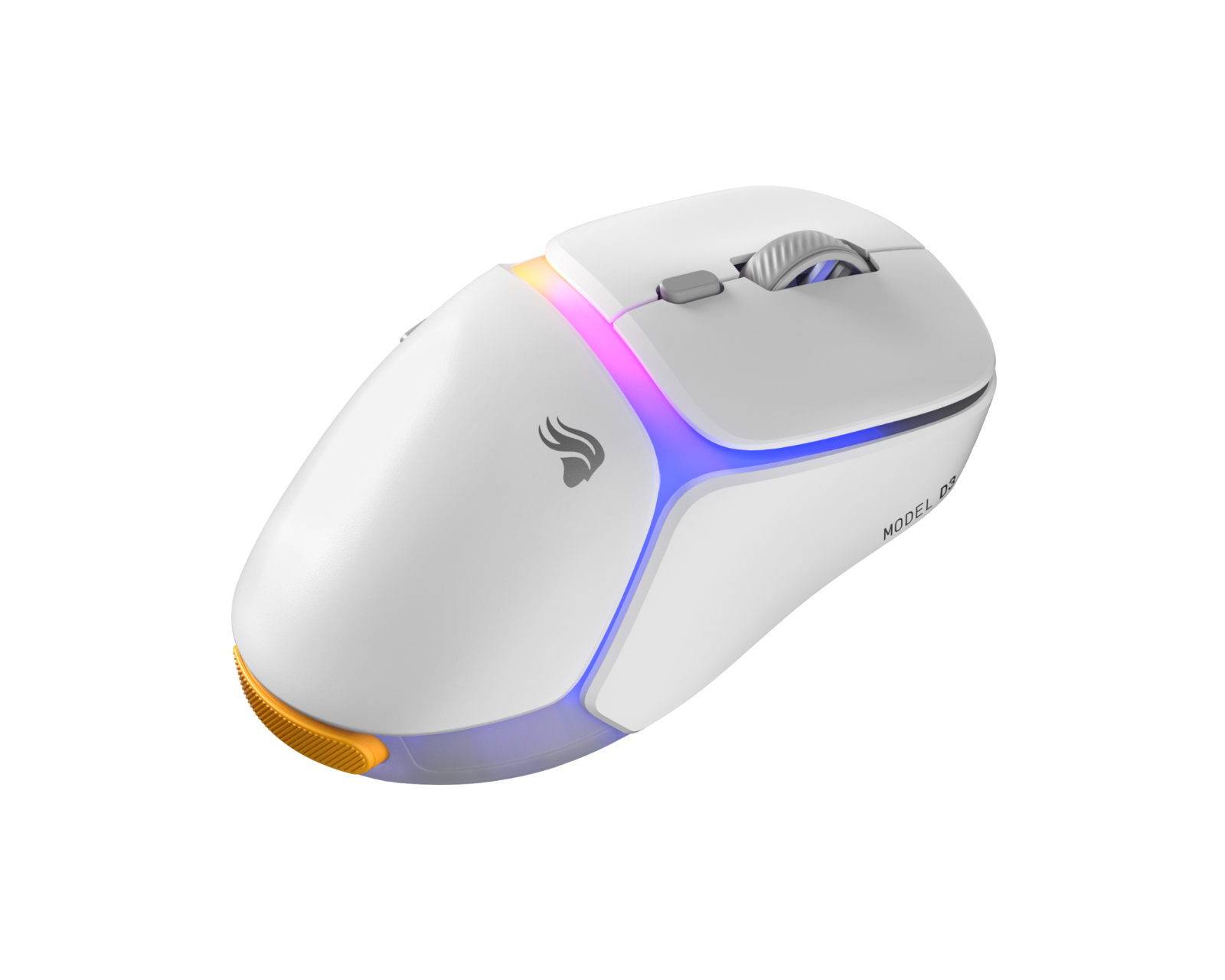 Glorious Model D 3 Wireless Mouse White - us.MaxGaming.com