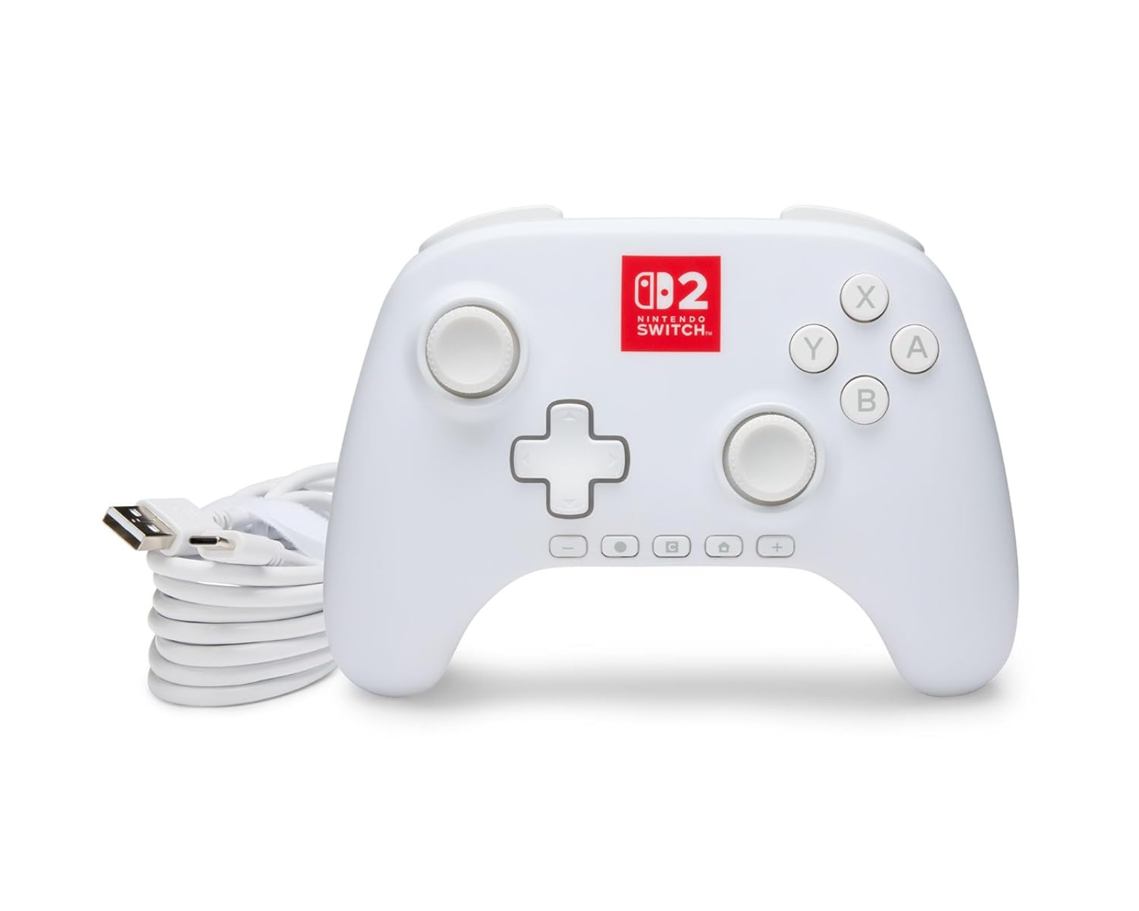 PowerA Advantage Wired Controller for Nintendo Switch 2 - White