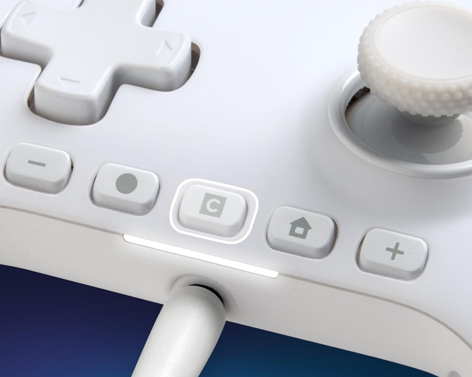 PowerA Advantage Wired Controller for Nintendo Switch 2 - White