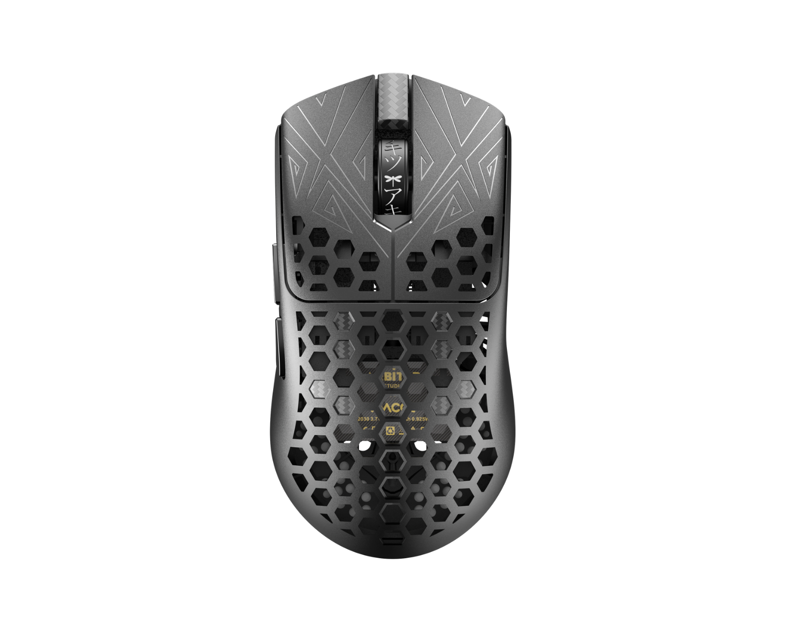 akitu ゲーミングマウス Arbiter Studio AKITSU Medium 40g Carbon Fiber 8K Wireless Gaming