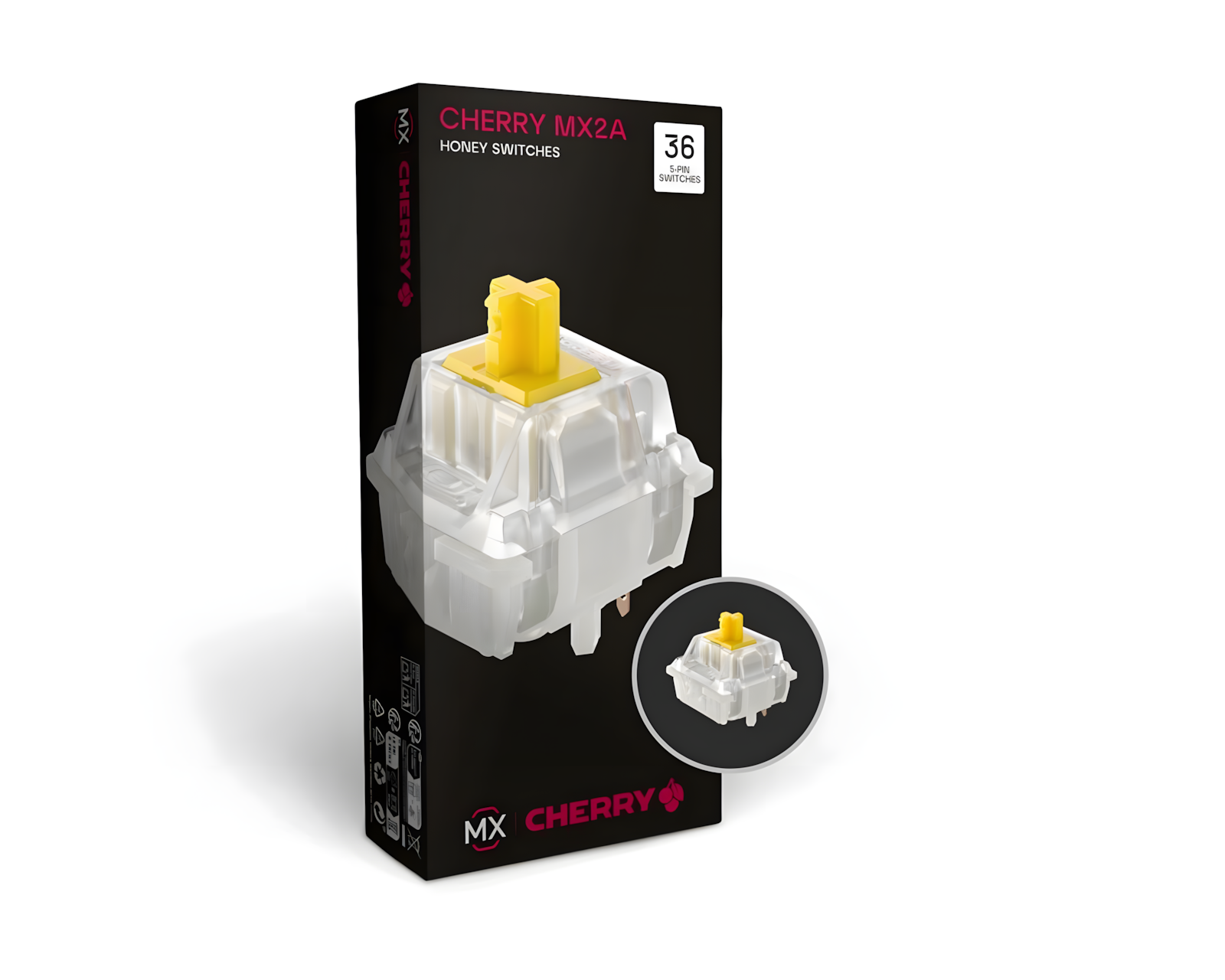 Cherry MX Honey Silent Tactile Switch - us.MaxGaming.com