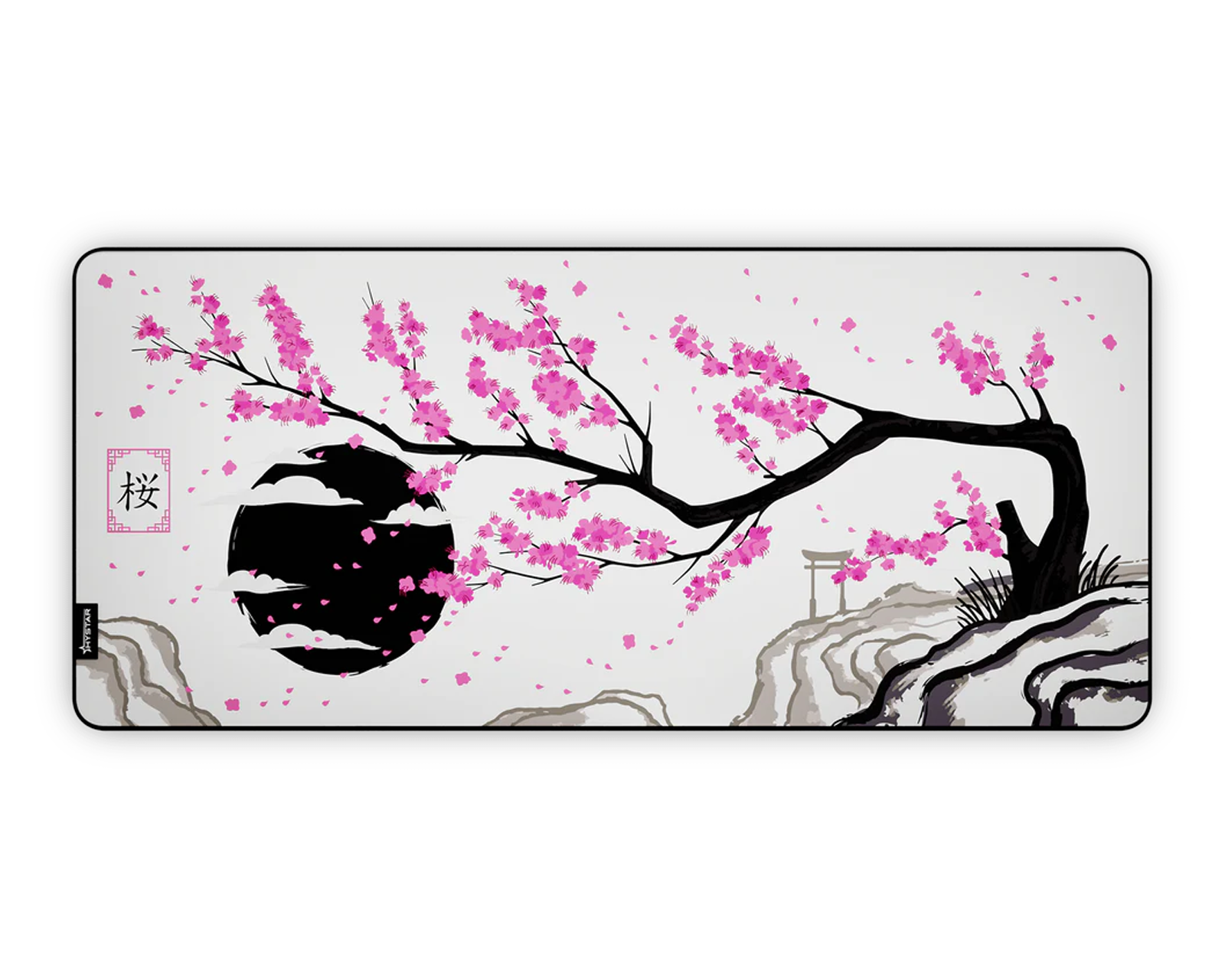 Hystar Sakura Light XXL Mousepad - us.MaxGaming.com
