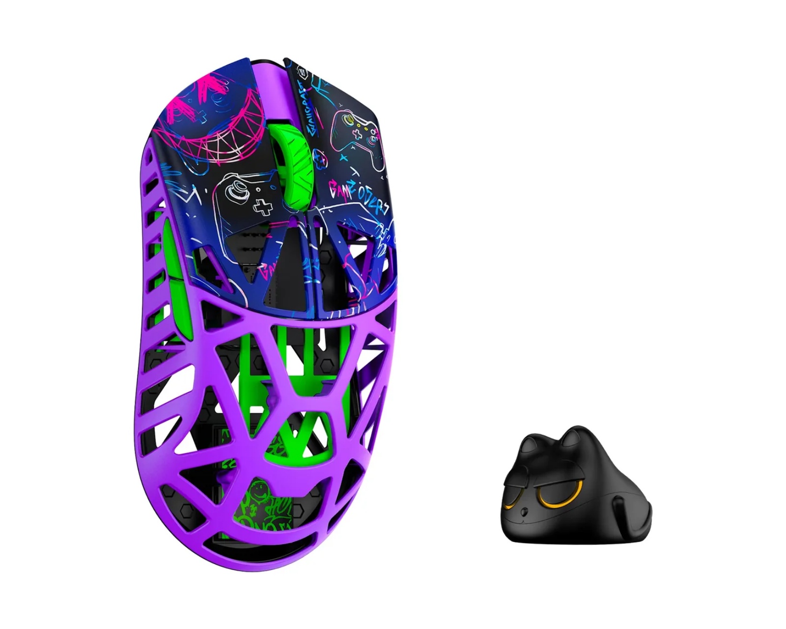 マウス・トラックボール WLMOUSE Beast X WLmouse Beast X Max Magnesium Wireless Mouse - 8KHz, PAW3395, 42g