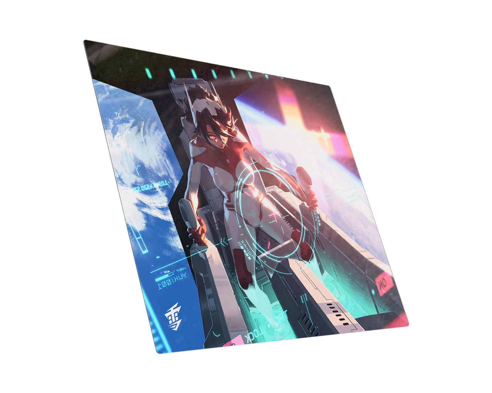 Yuki Aim Mecha Glass Mousepad - us.MaxGaming.com
