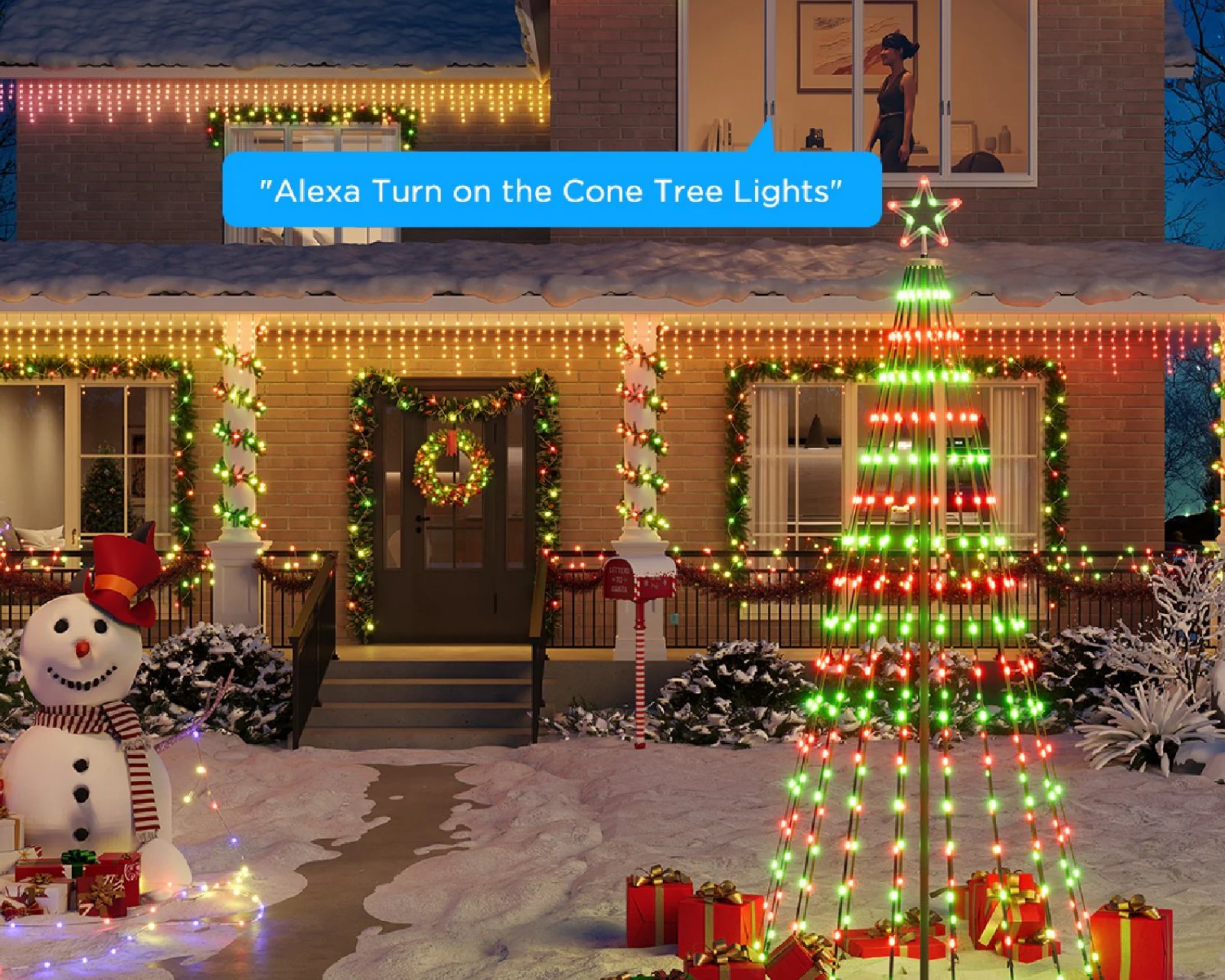 Govee Cone Tree Lights - Thumbnail 4
