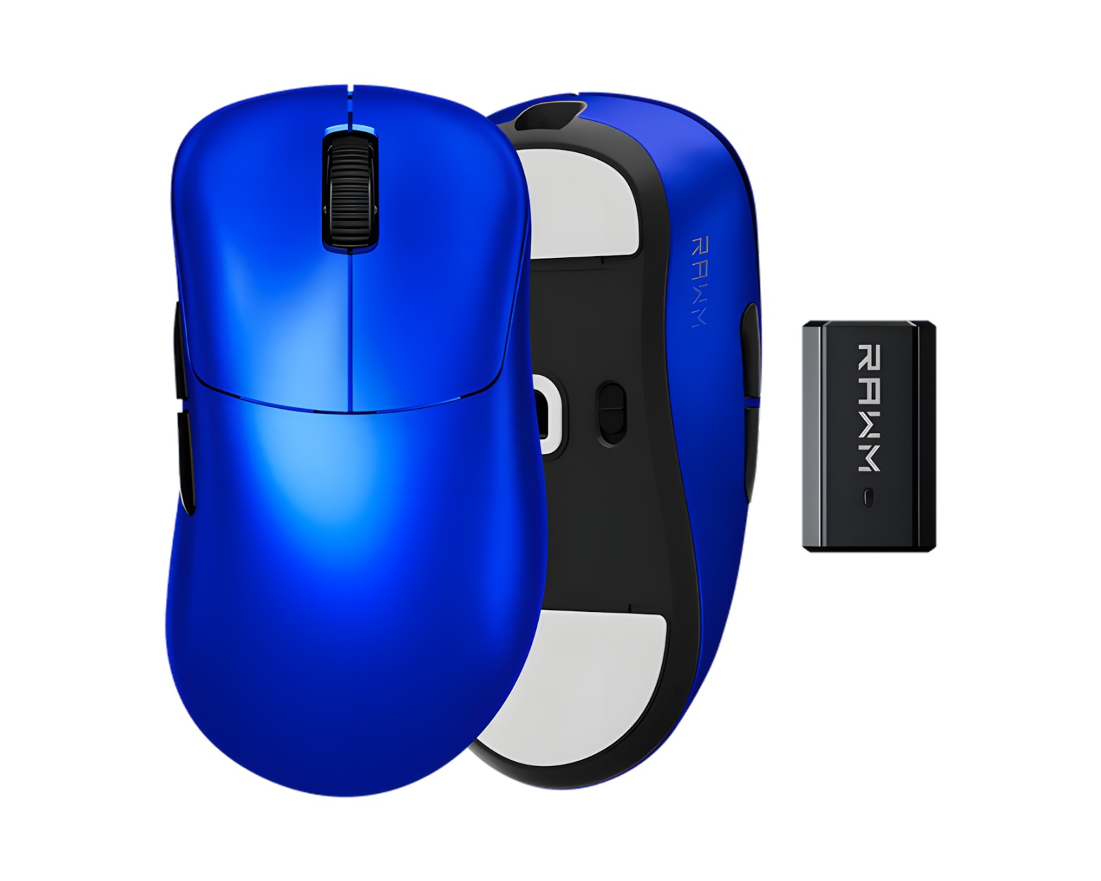 RAWM ER21 pro ゲーミングマウス RAWM ER21 Pro 8K Wireless Gaming Mouse - Blue - us.MaxGaming.com
