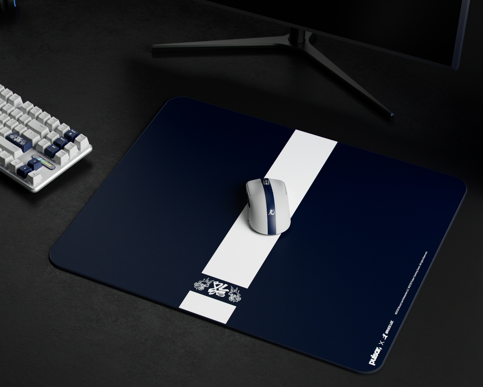 マウス・トラックボール Glass Mousepad Bruce Lee 85th Edition Bruce Lee 85th Edition] Gaming Mousepad XL – Pulsar Gaming Gears US