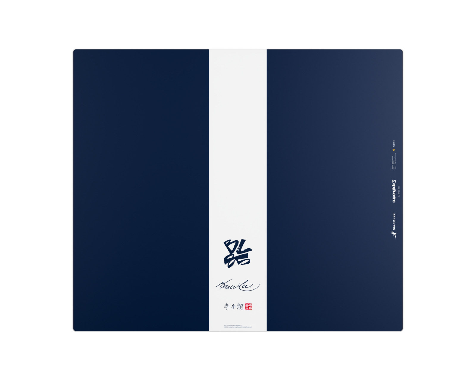 マウス・トラックボール Glass Mousepad Bruce Lee 85th Edition Superglide v3 x Bruce Lee 85th Edition XL - Navy - us.MaxGaming.com